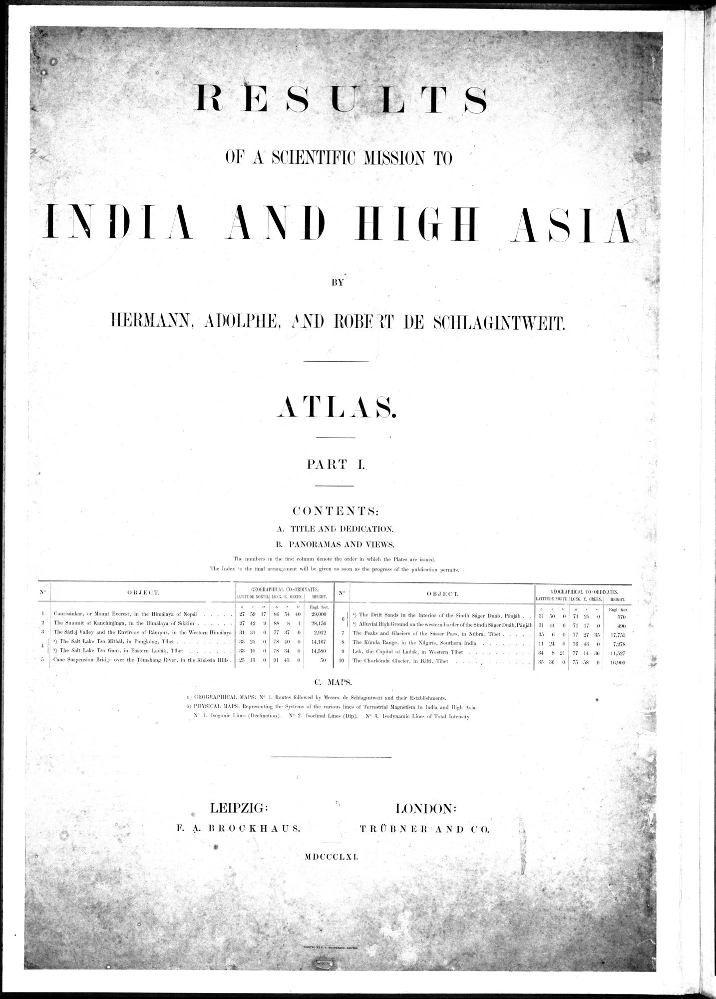 Results of a Scientific Mission to India and High Asia : vol.5 / 2 ページ（白黒高解像度画像）