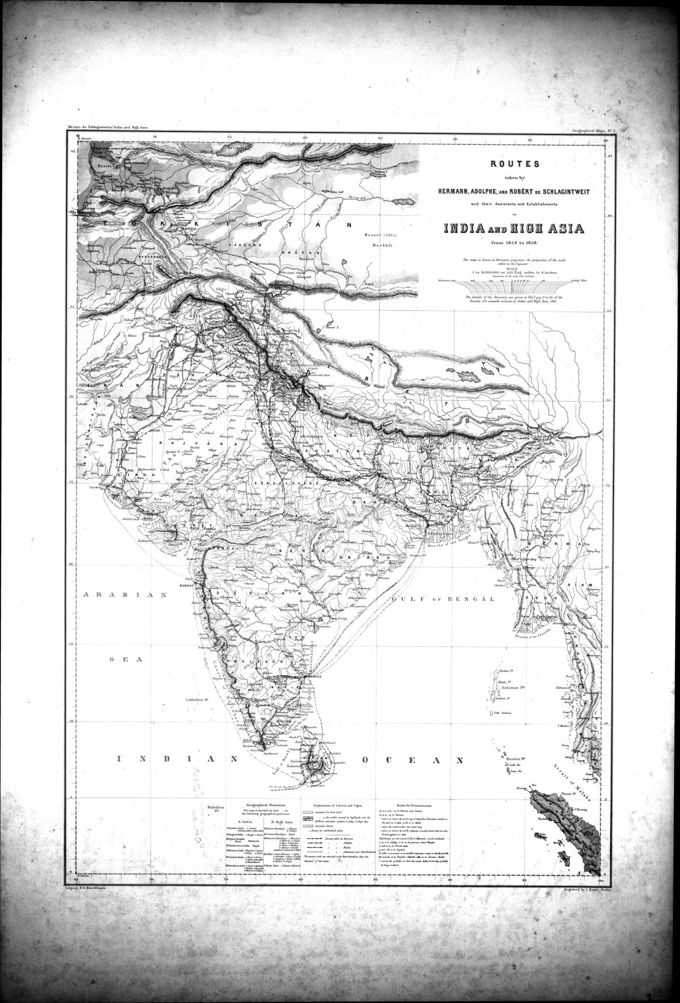 Results of a Scientific Mission to India and High Asia : vol.5 / Page 18 (Grayscale High Resolution Image)