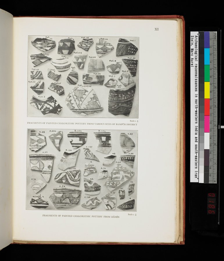 Archaeological Reconnaissances in North-Western India and South-Eastern Īrān : vol.1 / Page 373 (Color Image)