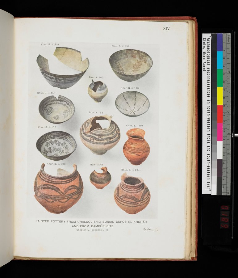 Archaeological Reconnaissances in North-Western India and South-Eastern Īrān : vol.1 / Page 379 (Color Image)