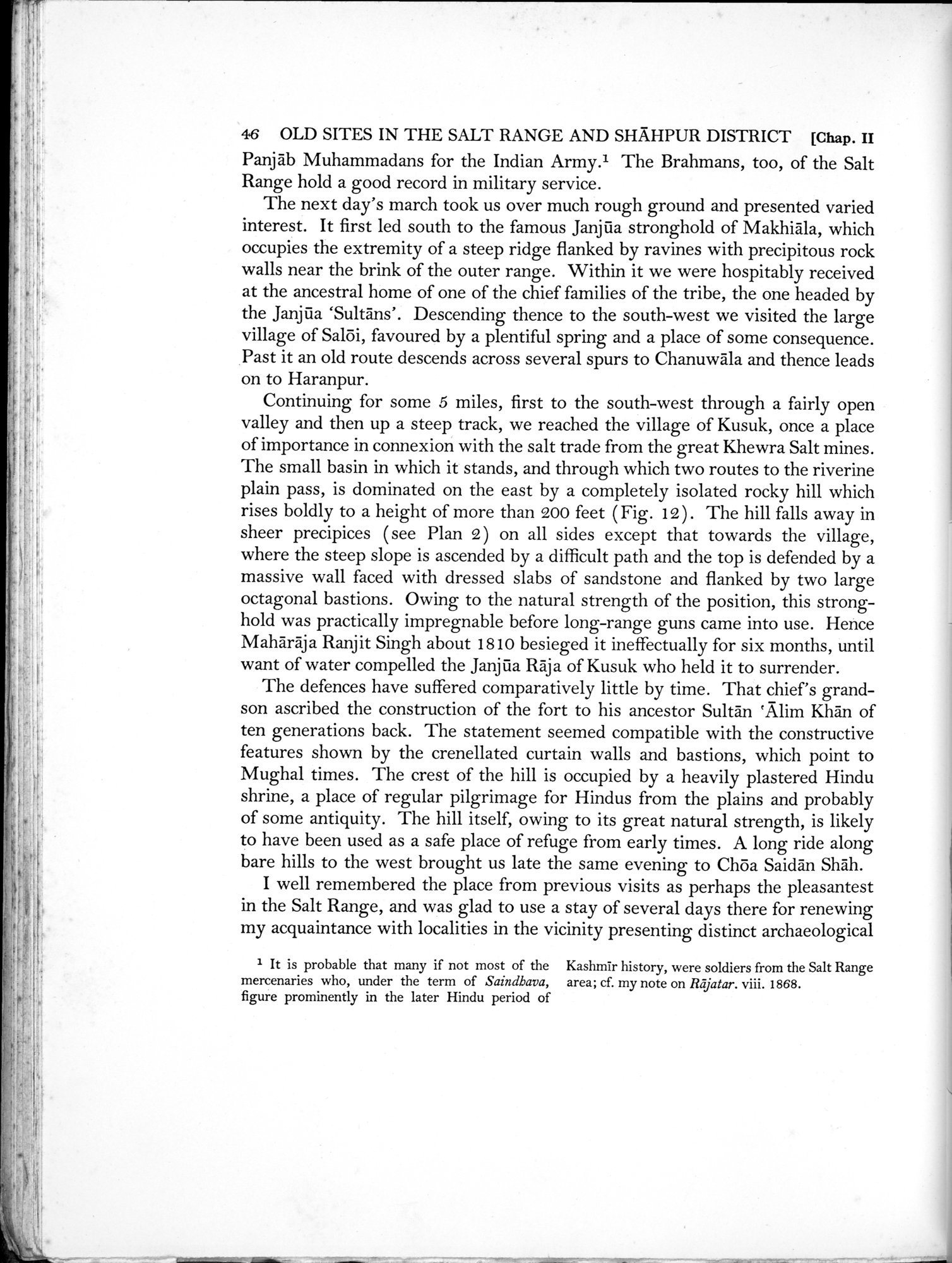 Archaeological Reconnaissances in North-Western India and South-Eastern Īrān : vol.1 / Page 82 (Grayscale High Resolution Image)