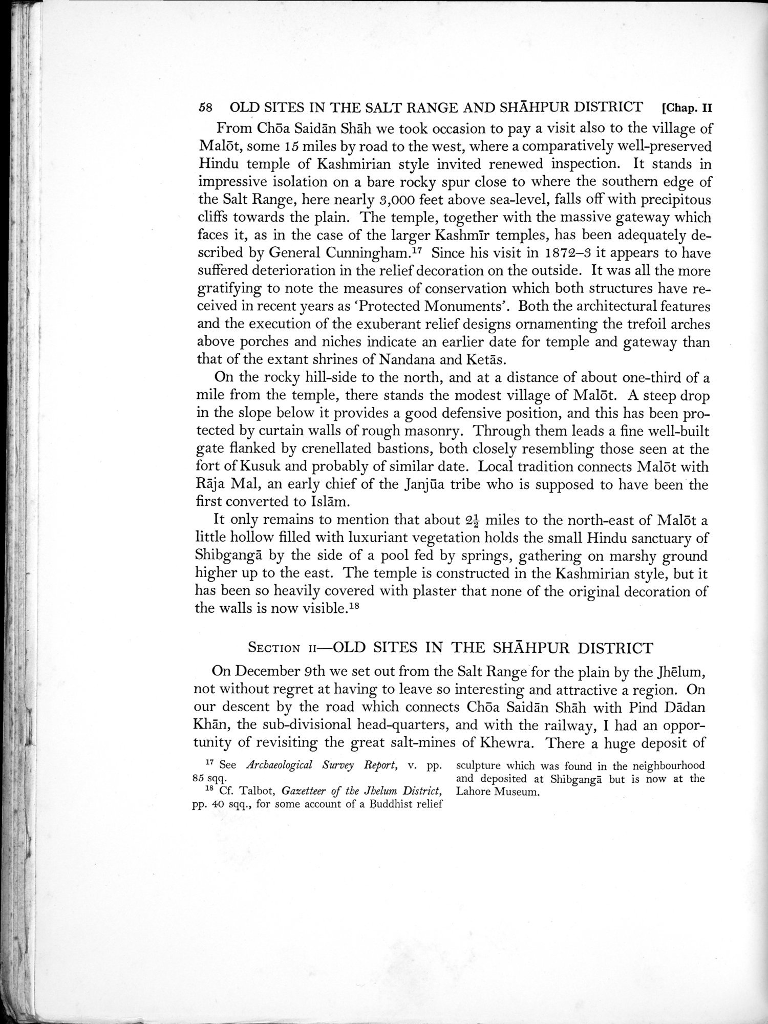 Archaeological Reconnaissances in North-Western India and South-Eastern Īrān : vol.1 / Page 102 (Grayscale High Resolution Image)