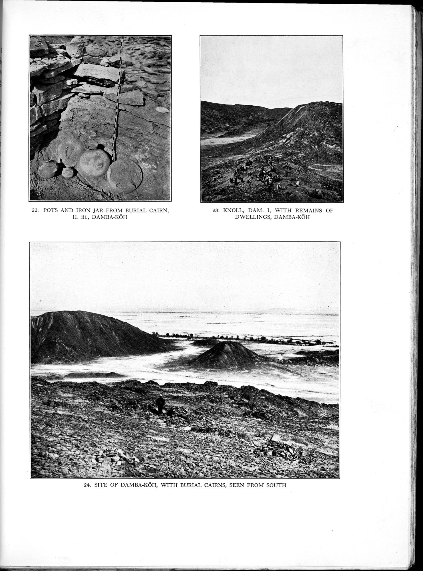 Archaeological Reconnaissances in North-Western India and South-Eastern Īrān : vol.1 / Page 117 (Grayscale High Resolution Image)