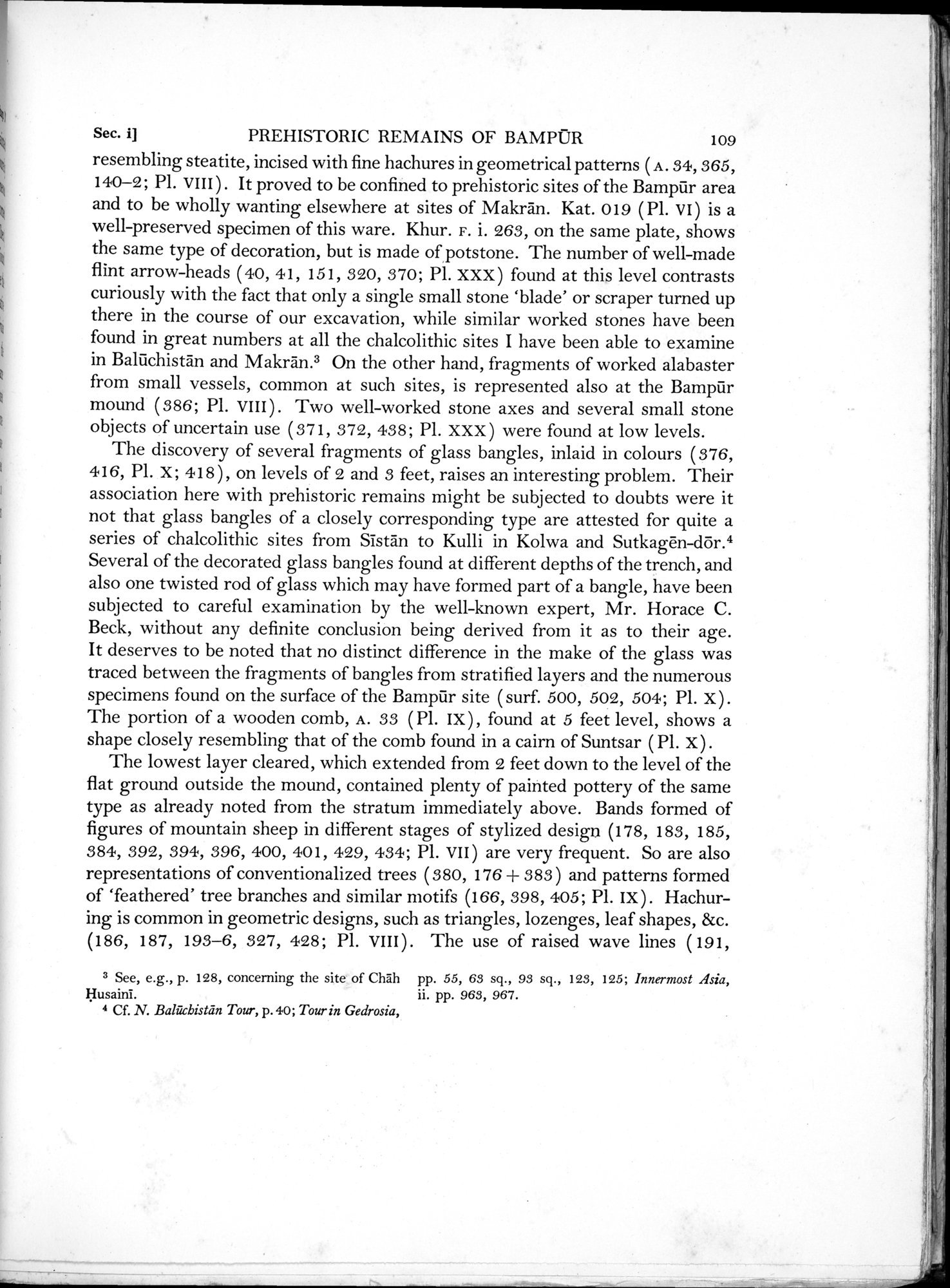 Archaeological Reconnaissances in North-Western India and South-Eastern Īrān : vol.1 / Page 161 (Grayscale High Resolution Image)