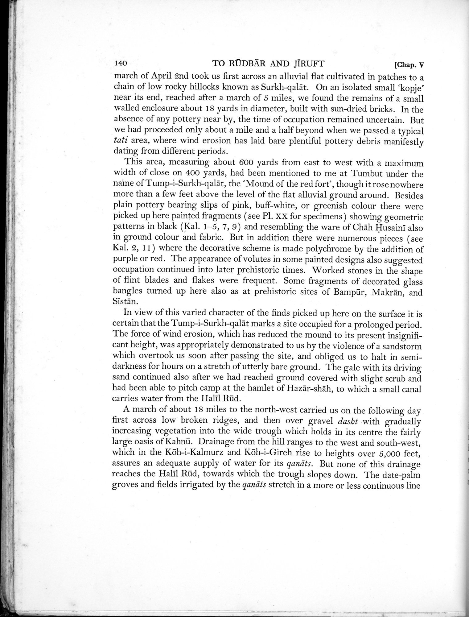 Archaeological Reconnaissances in North-Western India and South-Eastern Īrān : vol.1 / Page 196 (Grayscale High Resolution Image)