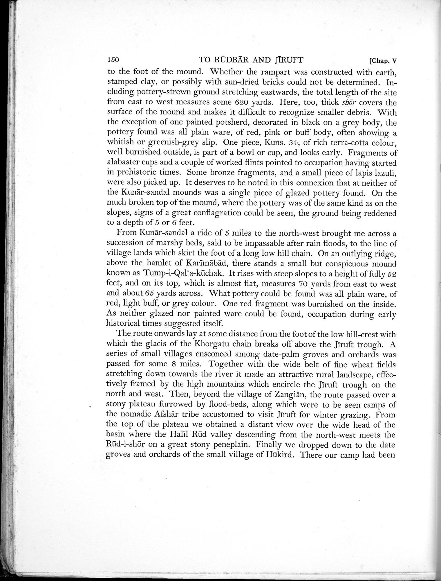 Archaeological Reconnaissances in North-Western India and South-Eastern Īrān : vol.1 / Page 208 (Grayscale High Resolution Image)