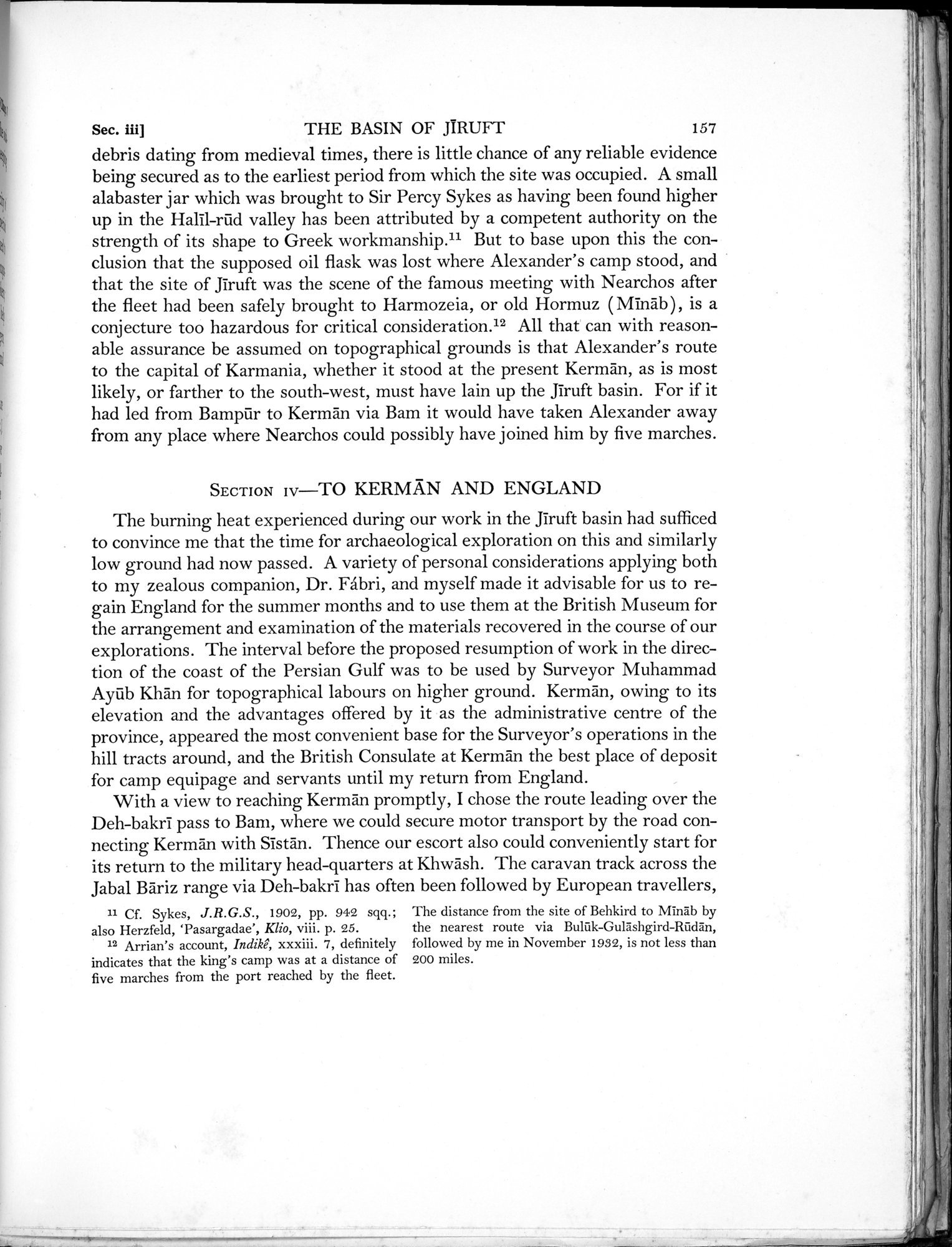 Archaeological Reconnaissances in North-Western India and South-Eastern Īrān : vol.1 / Page 217 (Grayscale High Resolution Image)