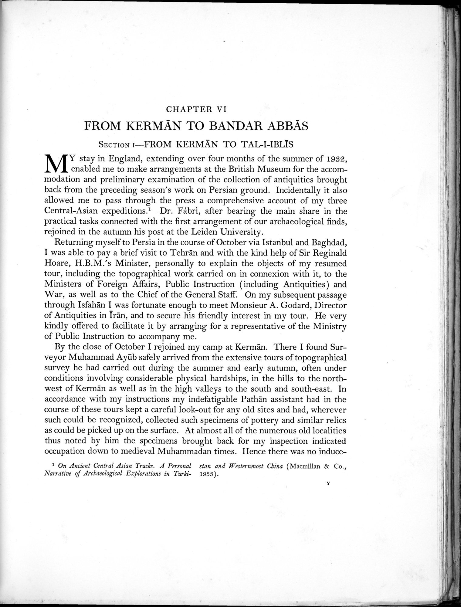 Archaeological Reconnaissances in North-Western India and South-Eastern Īrān : vol.1 / Page 223 (Grayscale High Resolution Image)