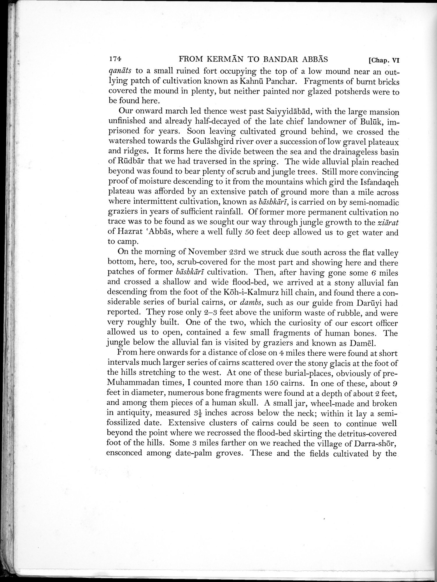Archaeological Reconnaissances in North-Western India and South-Eastern Īrān : vol.1 / Page 238 (Grayscale High Resolution Image)