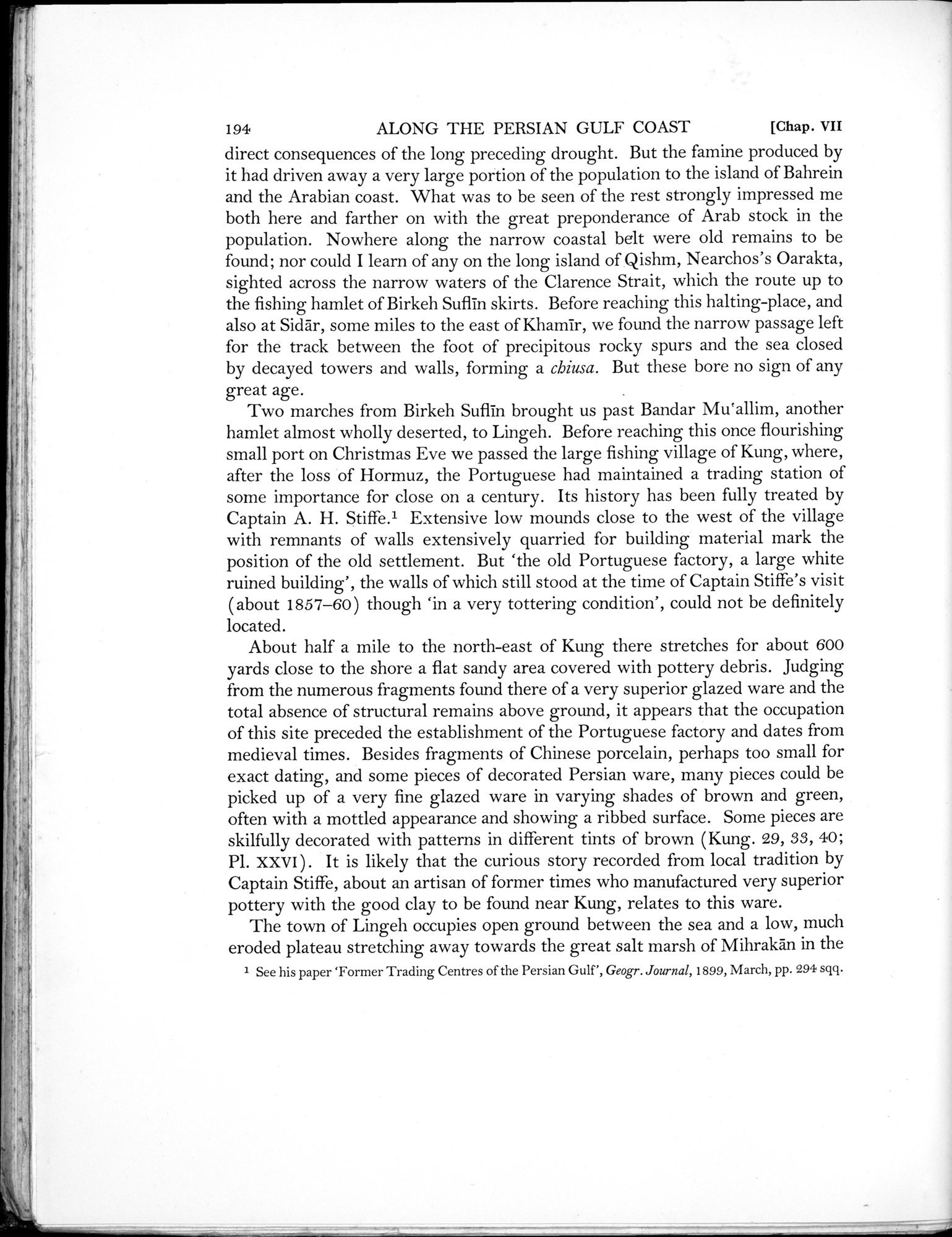 Archaeological Reconnaissances in North-Western India and South-Eastern Īrān : vol.1 / Page 260 (Grayscale High Resolution Image)
