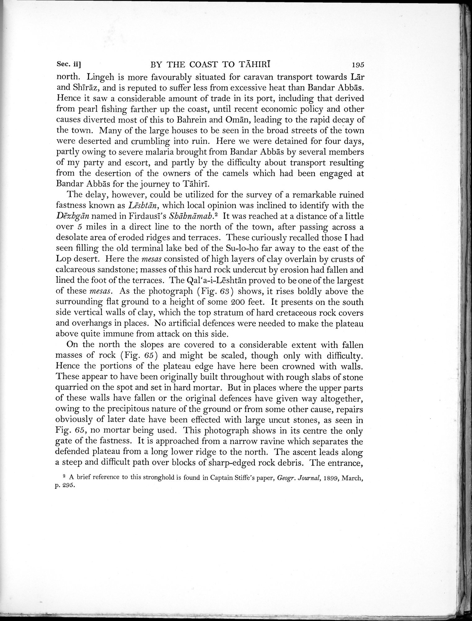 Archaeological Reconnaissances in North-Western India and South-Eastern Īrān : vol.1 / Page 261 (Grayscale High Resolution Image)
