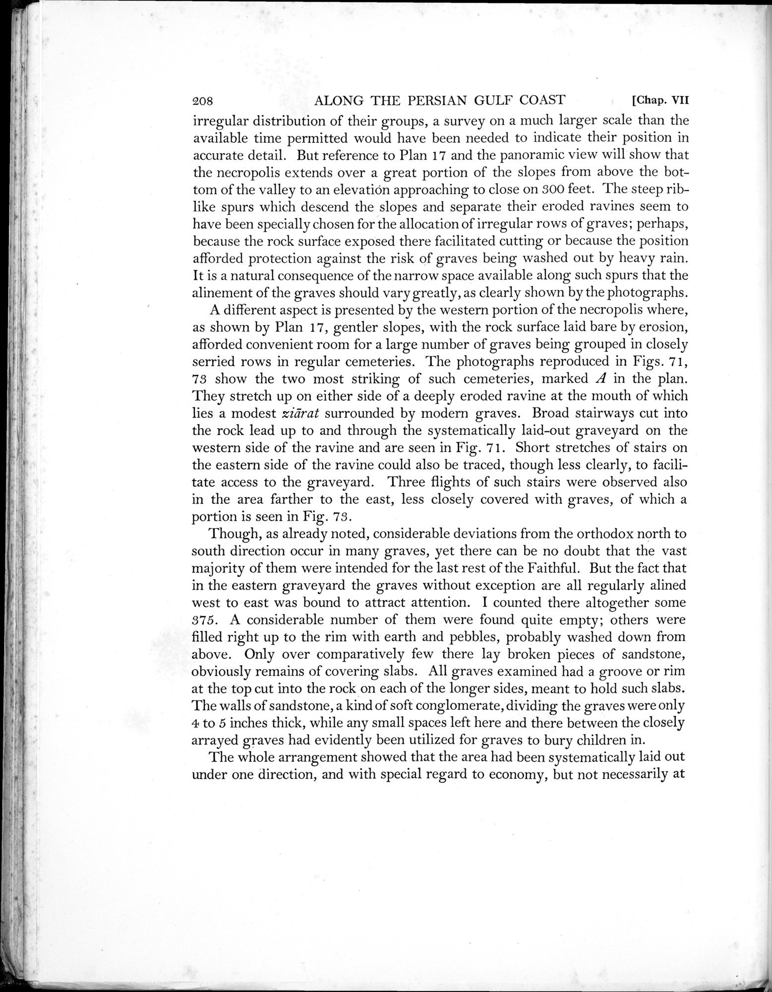 Archaeological Reconnaissances in North-Western India and South-Eastern Īrān : vol.1 / Page 280 (Grayscale High Resolution Image)