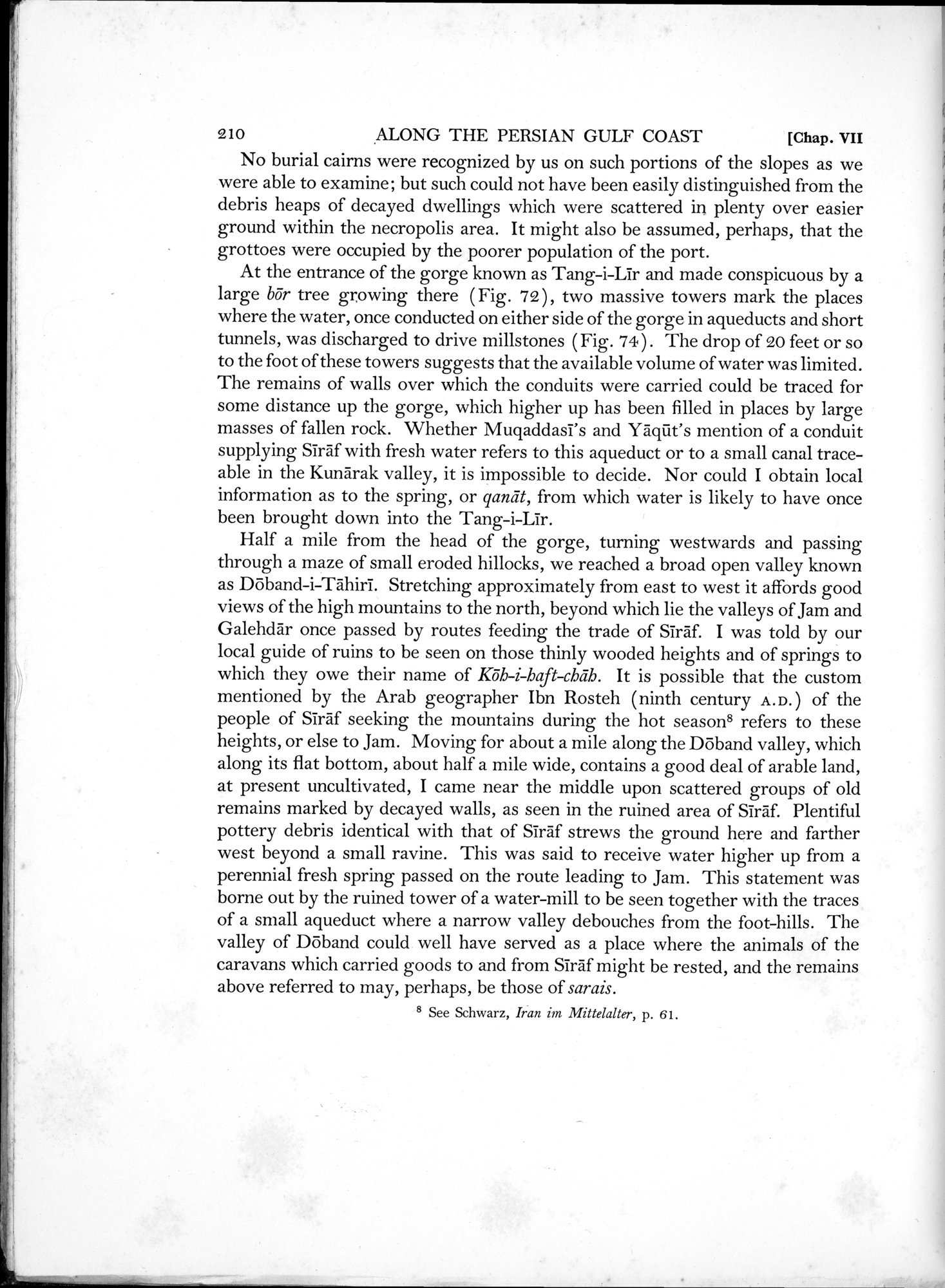 Archaeological Reconnaissances in North-Western India and South-Eastern Īrān : vol.1 / Page 286 (Grayscale High Resolution Image)