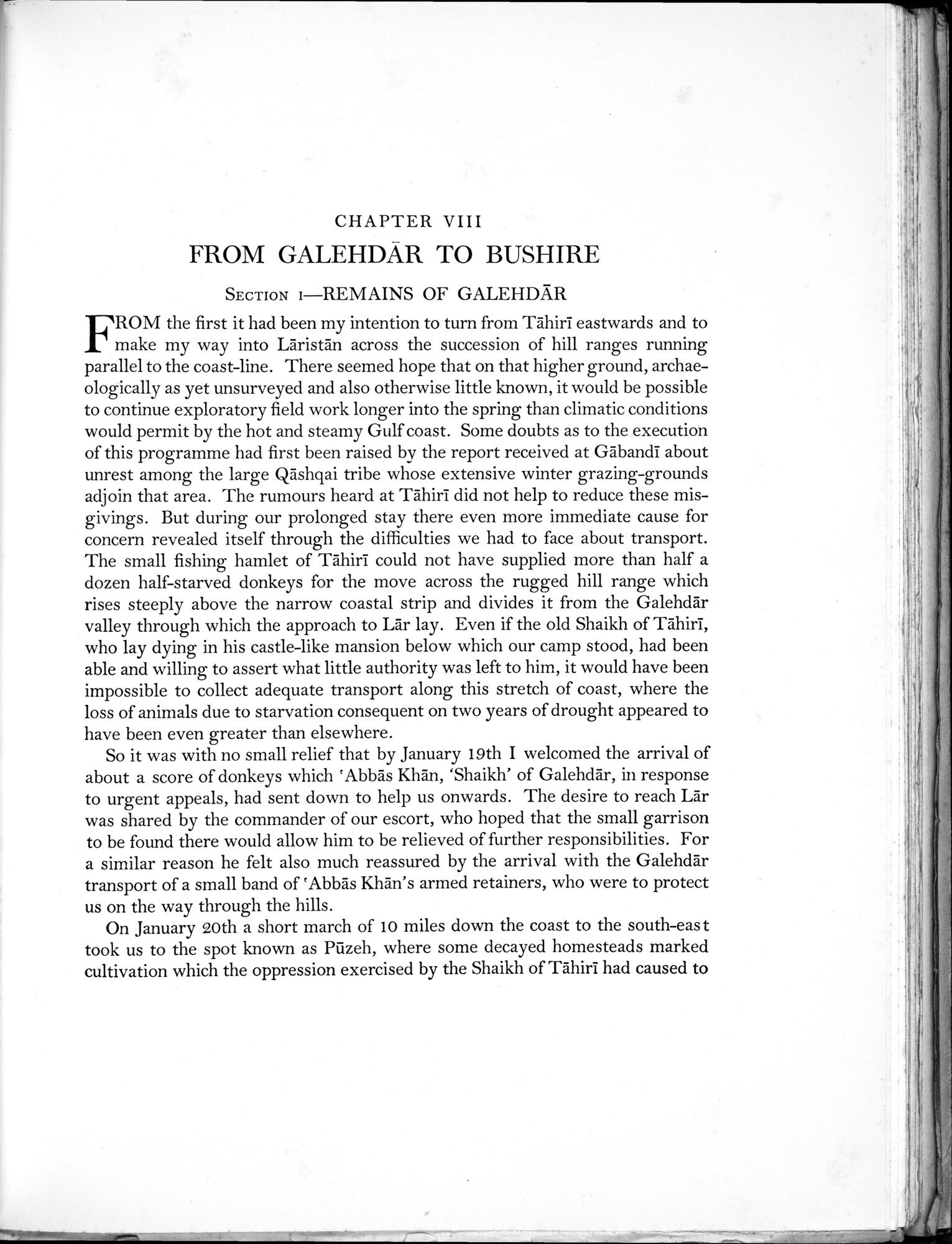 Archaeological Reconnaissances in North-Western India and South-Eastern Īrān : vol.1 / Page 291 (Grayscale High Resolution Image)