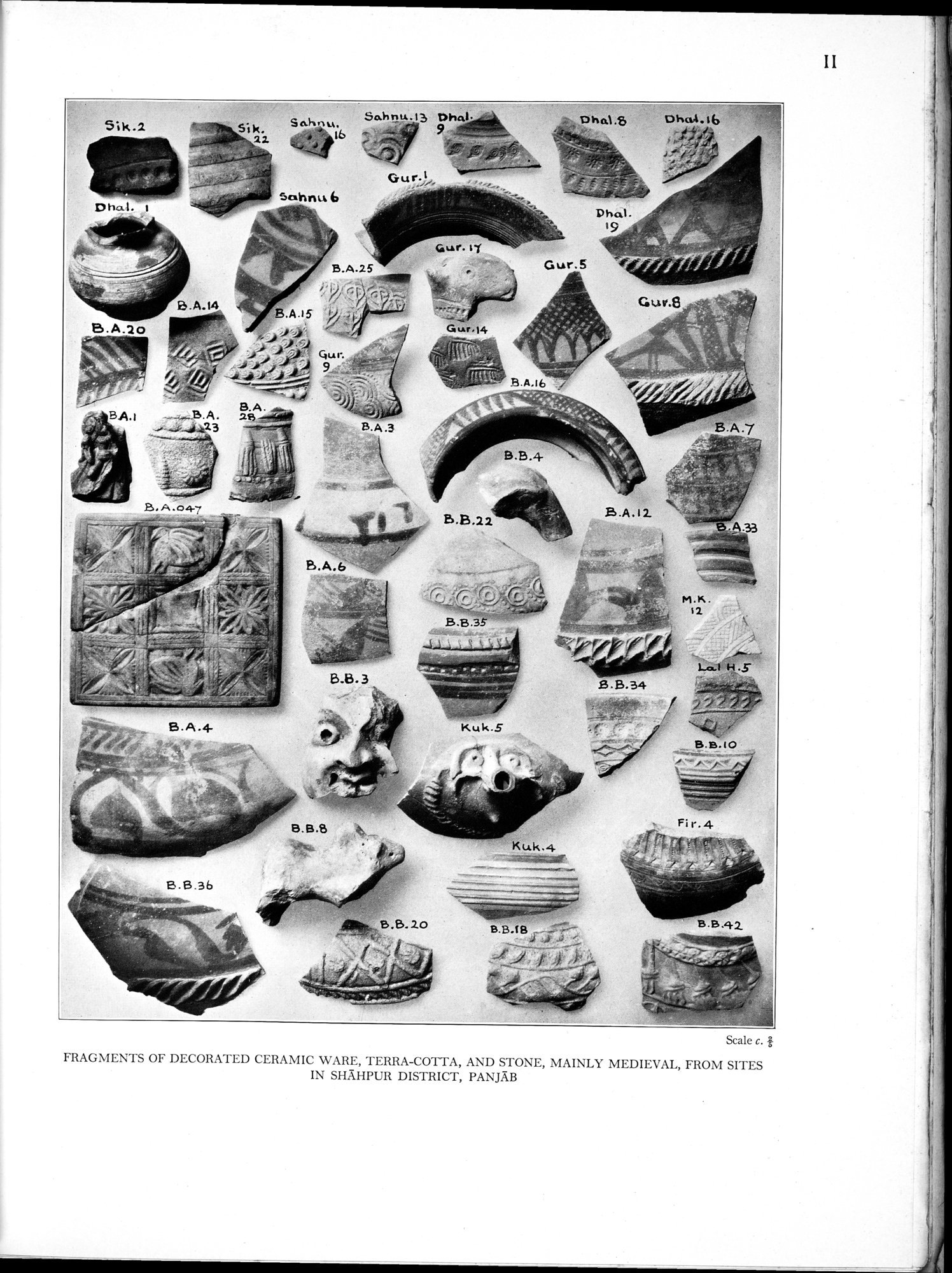 Archaeological Reconnaissances in North-Western India and South-Eastern Īrān : vol.1 / Page 355 (Grayscale High Resolution Image)