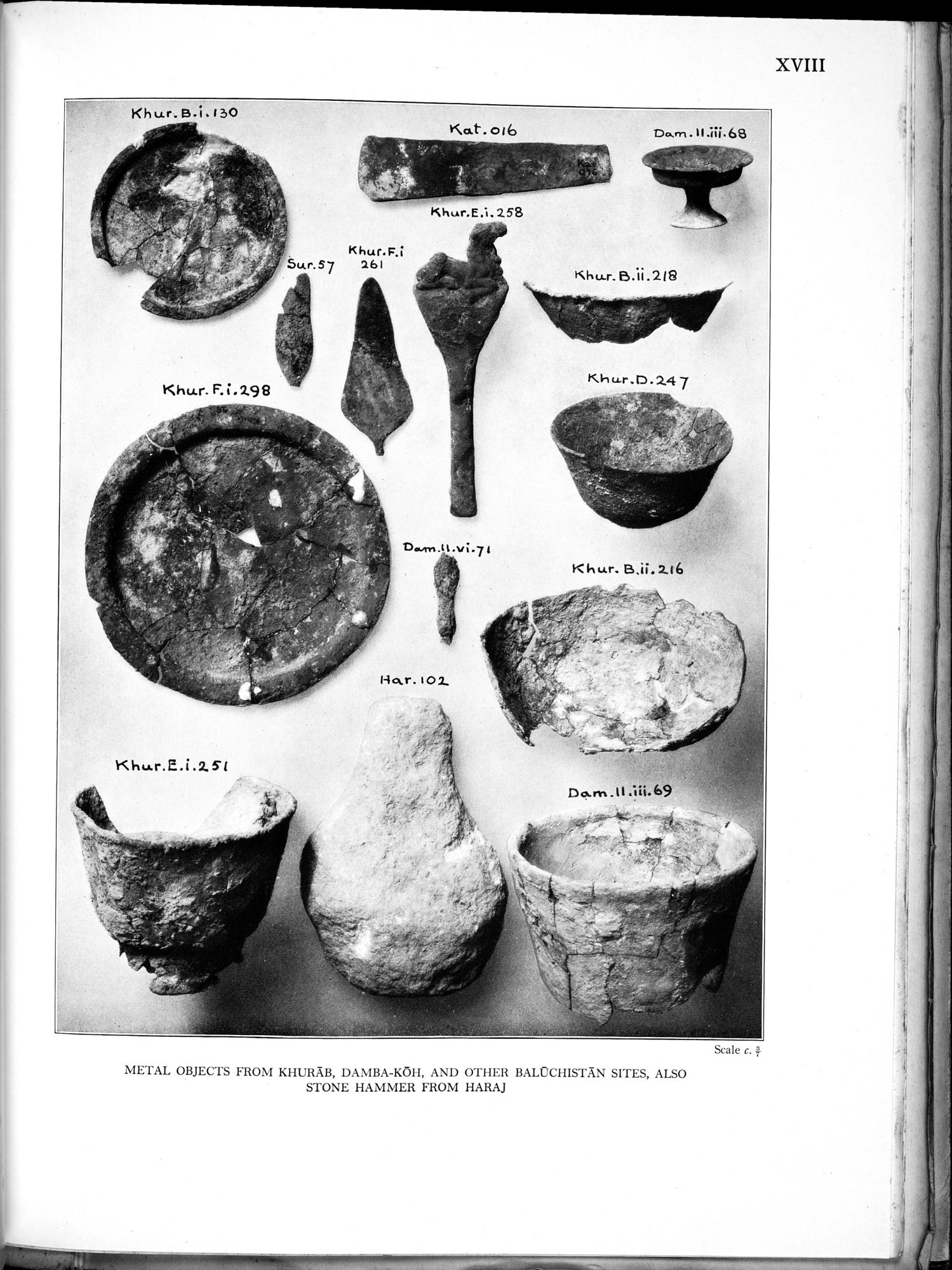 Archaeological Reconnaissances in North-Western India and South-Eastern Īrān : vol.1 / Page 387 (Grayscale High Resolution Image)