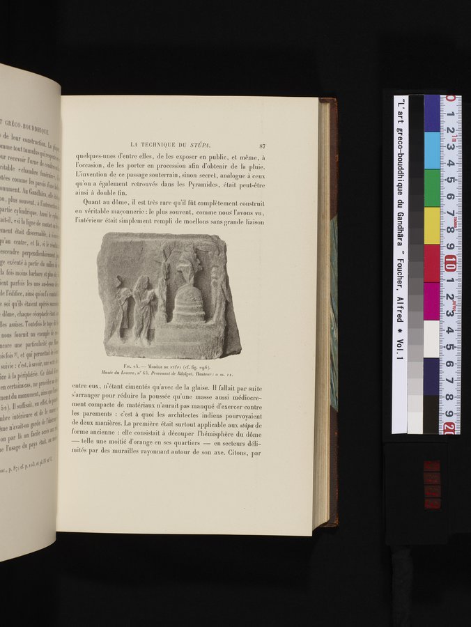 L'art Greco-Bouddhique du Gandhâra : vol.1 / 113 ページ（カラー画像）