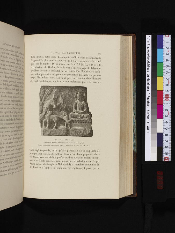 L'art Greco-Bouddhique du Gandhâra : vol.1 / 371 ページ（カラー画像）