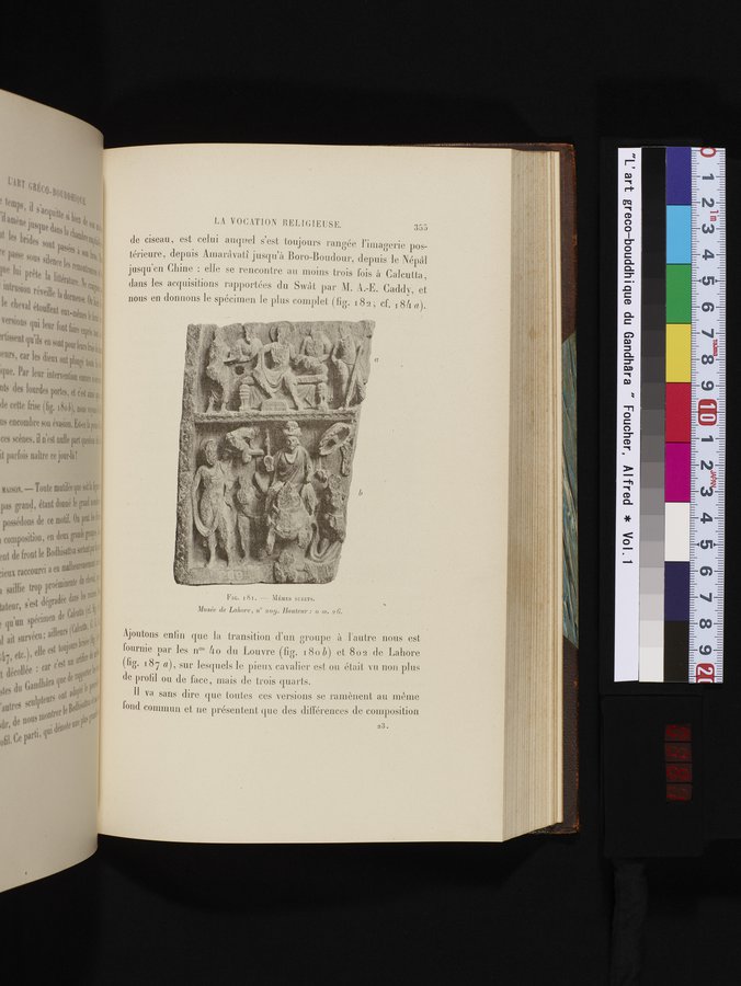 L'art Greco-Bouddhique du Gandhâra : vol.1 / 381 ページ（カラー画像）