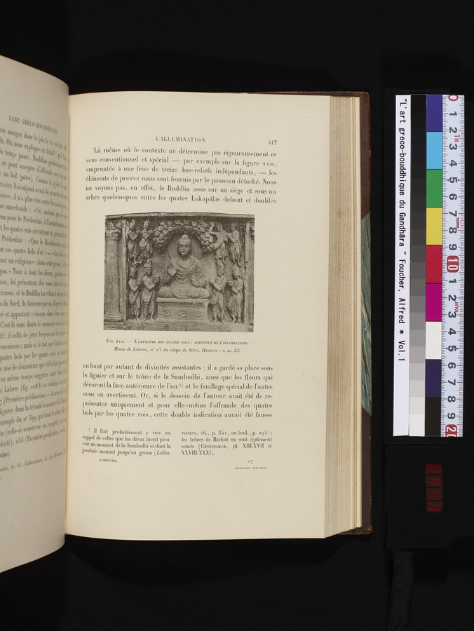 L'art Greco-Bouddhique du Gandhâra : vol.1 / 443 ページ（カラー画像）