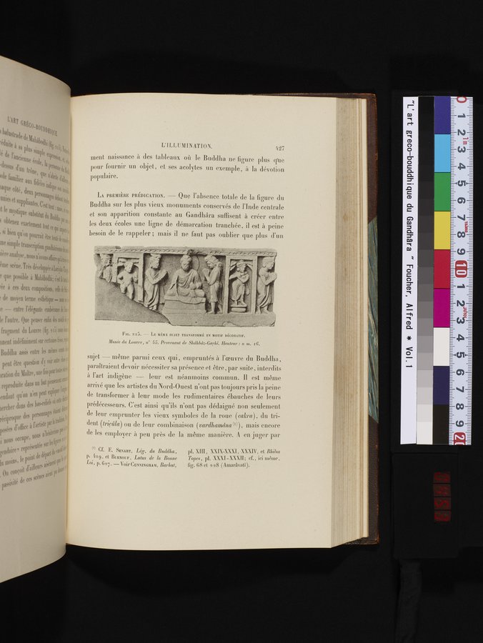 L'art Greco-Bouddhique du Gandhâra : vol.1 / 453 ページ（カラー画像）
