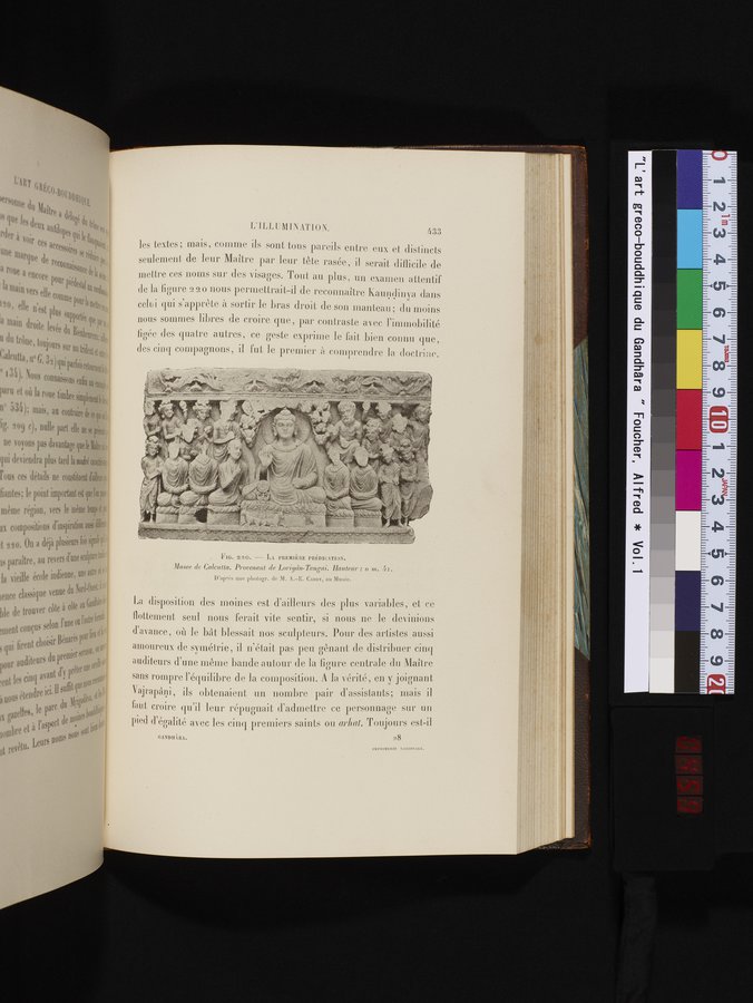 L'art Greco-Bouddhique du Gandhâra : vol.1 / 459 ページ（カラー画像）
