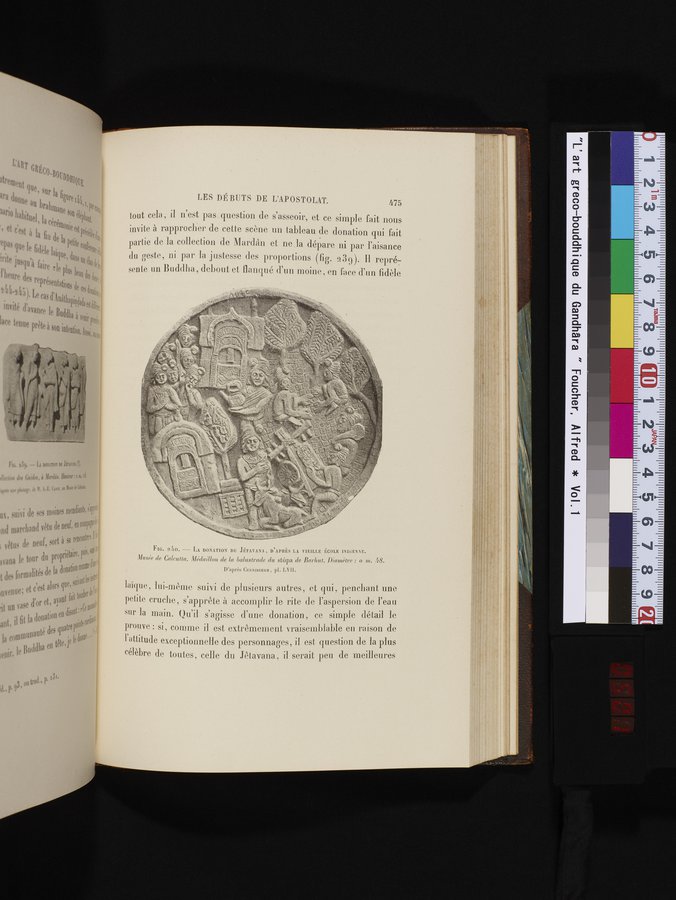 L'art Greco-Bouddhique du Gandhâra : vol.1 / 501 ページ（カラー画像）