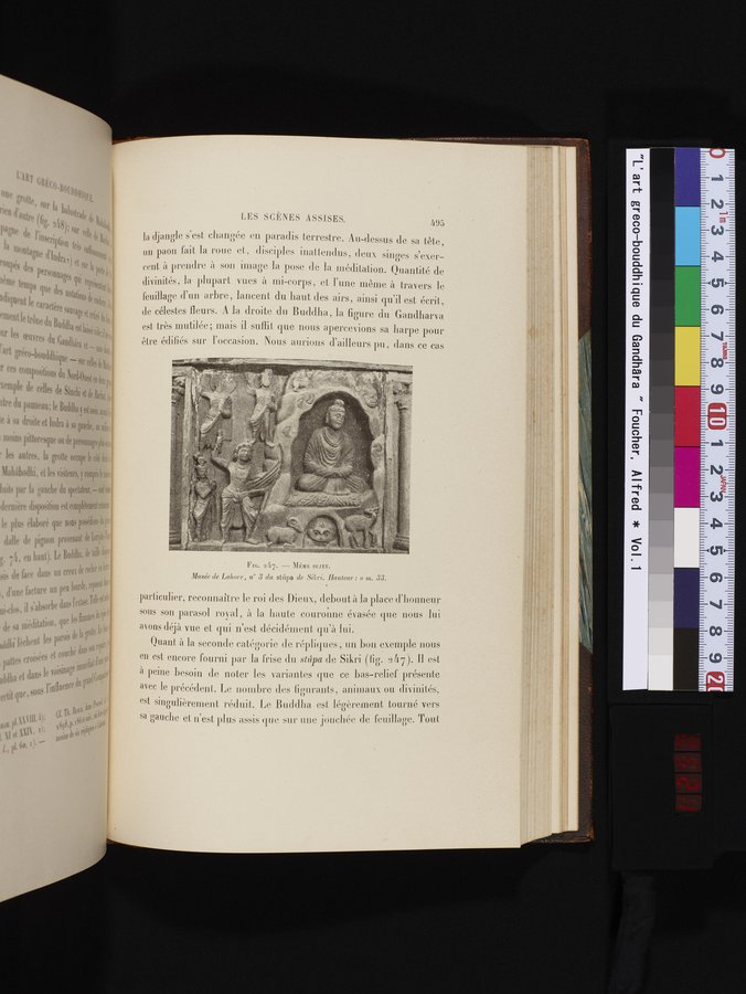 L'art Greco-Bouddhique du Gandhâra : vol.1 / 521 ページ（カラー画像）