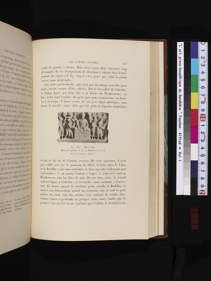 L'art Greco-Bouddhique du Gandhâra : vol.1 / 537 ページ（カラー画像）