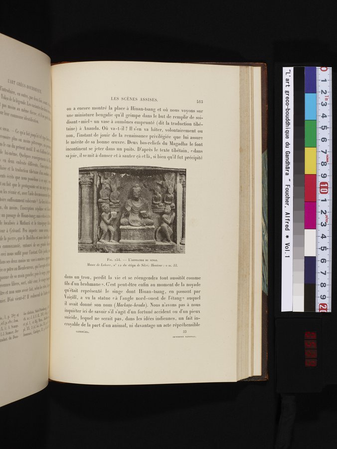 L'art Greco-Bouddhique du Gandhâra : vol.1 / 539 ページ（カラー画像）