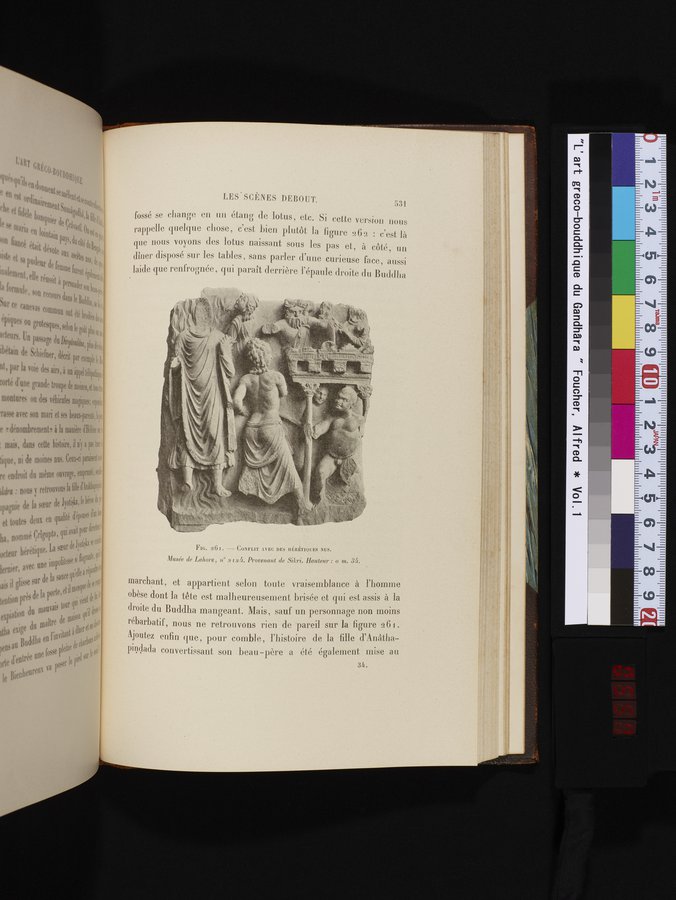 L'art Greco-Bouddhique du Gandhâra : vol.1 / 557 ページ（カラー画像）