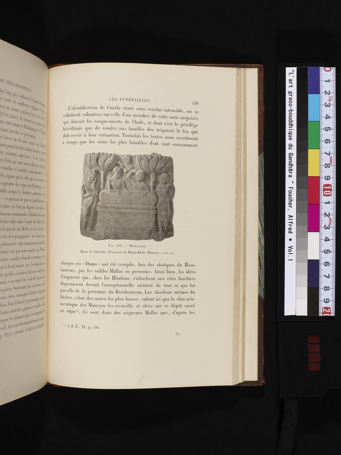 L'art Greco-Bouddhique du Gandhâra : vol.1 / 605 ページ（カラー画像）