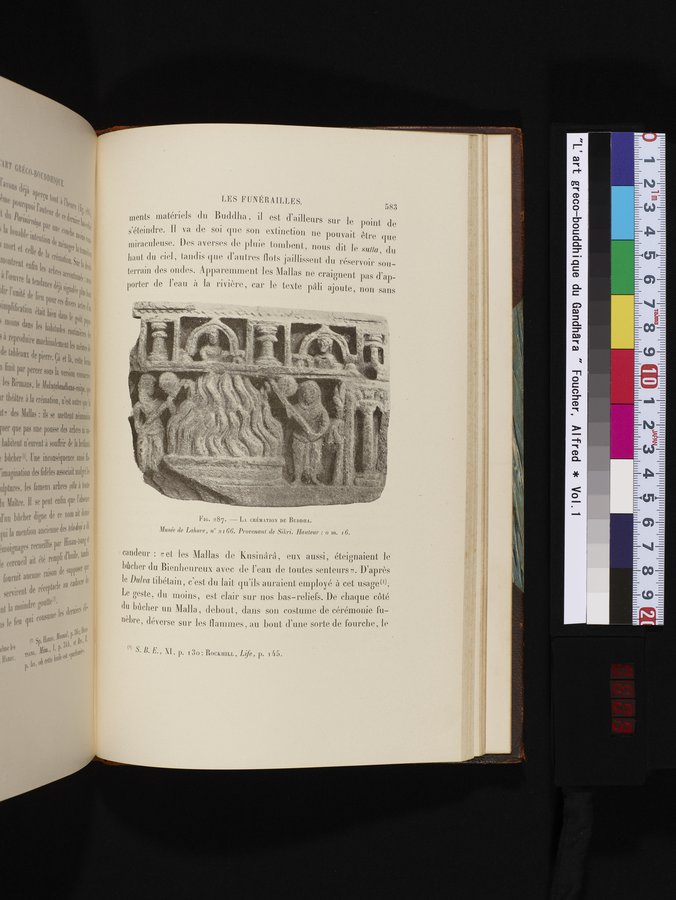 L'art Greco-Bouddhique du Gandhâra : vol.1 / 609 ページ（カラー画像）