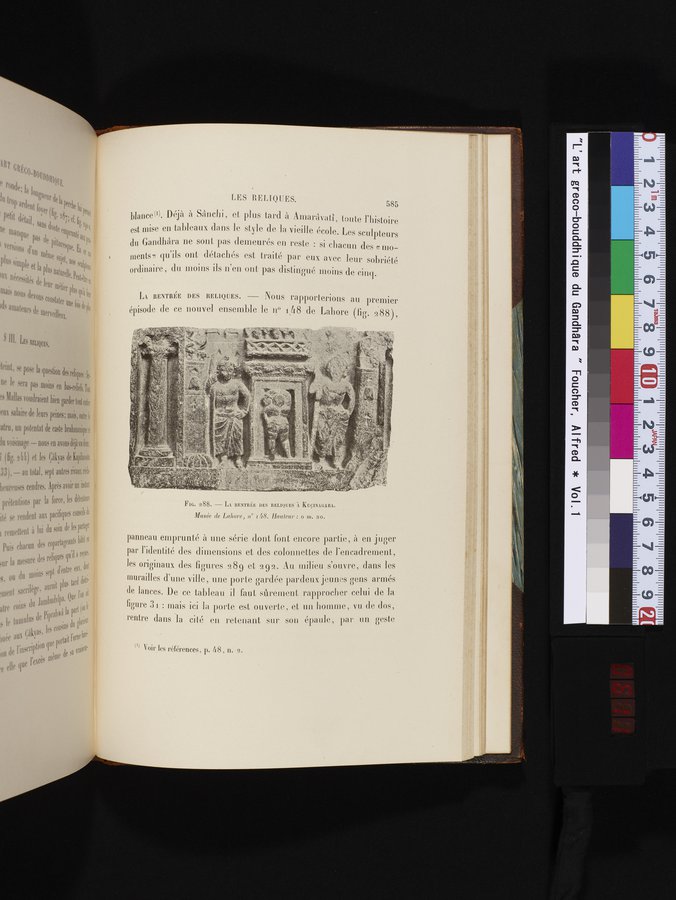 L'art Greco-Bouddhique du Gandhâra : vol.1 / 611 ページ（カラー画像）