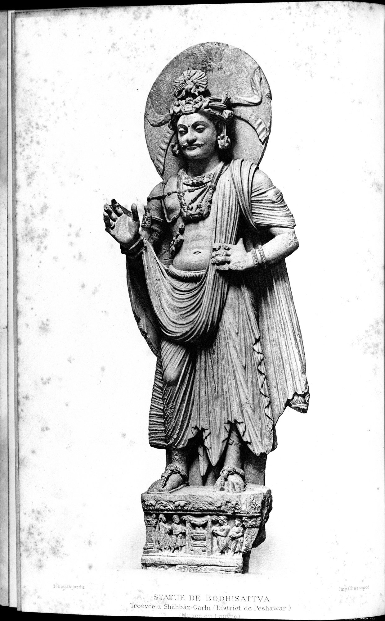 L'art Greco-Bouddhique du Gandhâra : vol.1 / 14 ページ（白黒高解像度画像）