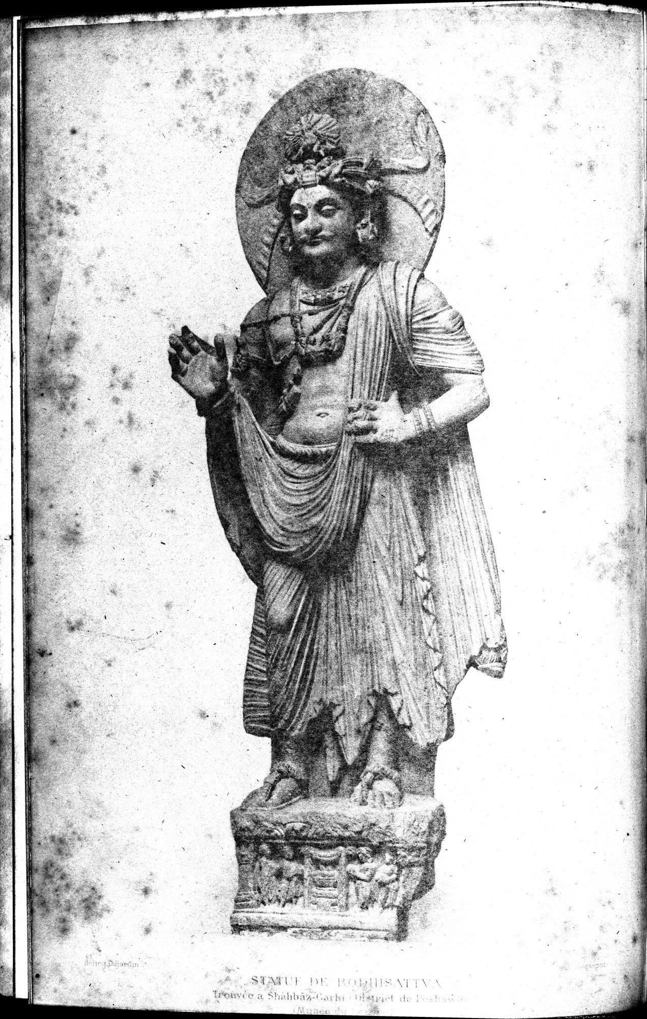 L'art Greco-Bouddhique du Gandhâra : vol.1 / 16 ページ（白黒高解像度画像）