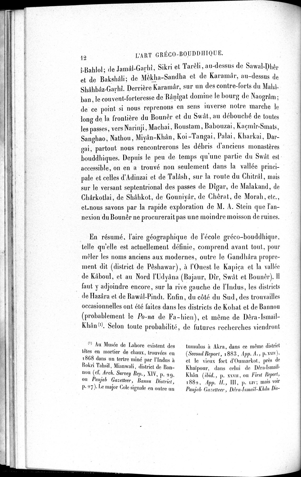 L'art Greco-Bouddhique du Gandhâra : vol.1 / Page 38 (Grayscale High Resolution Image)