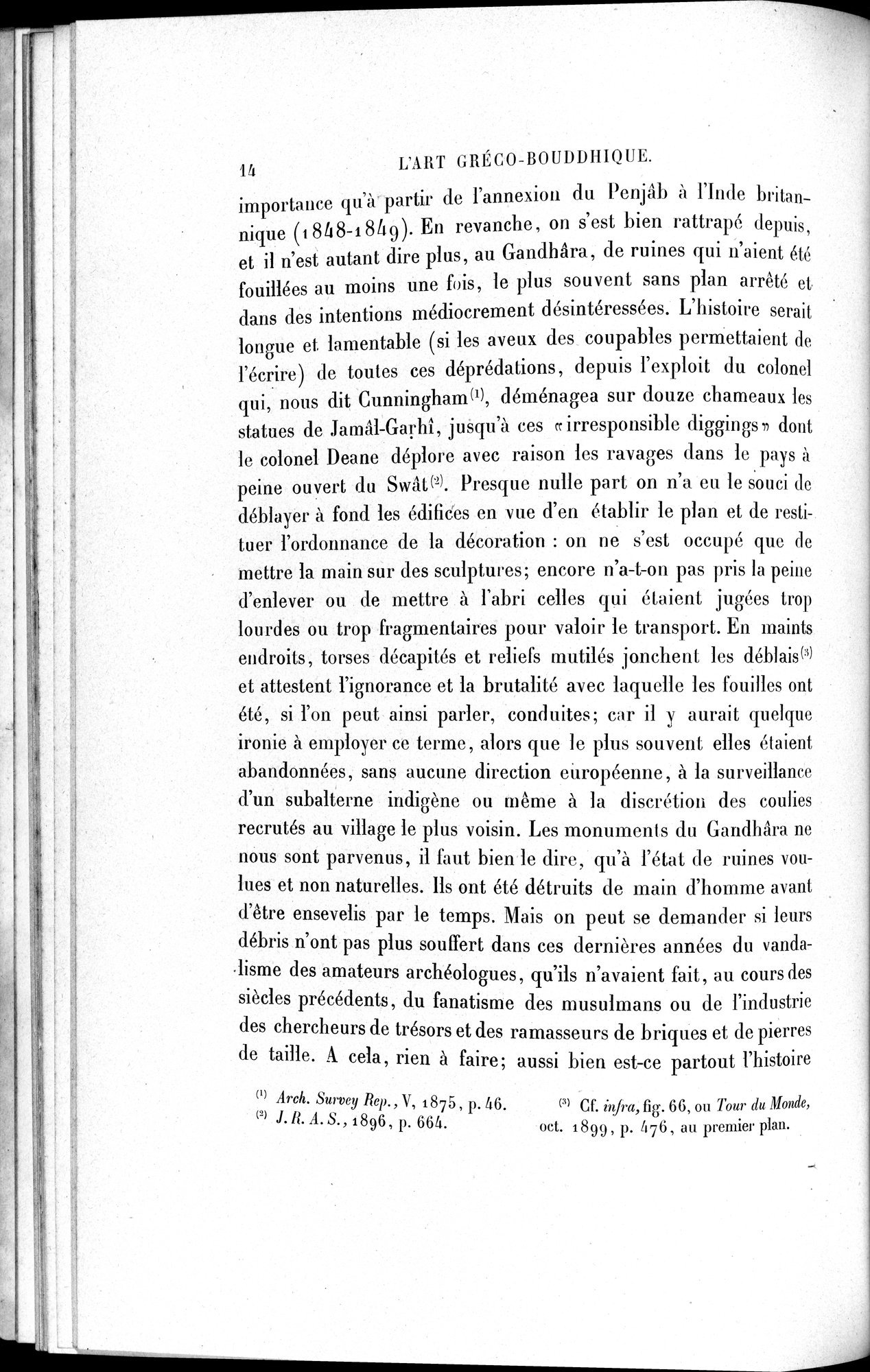 L'art Greco-Bouddhique du Gandhâra : vol.1 / 40 ページ（白黒高解像度画像）