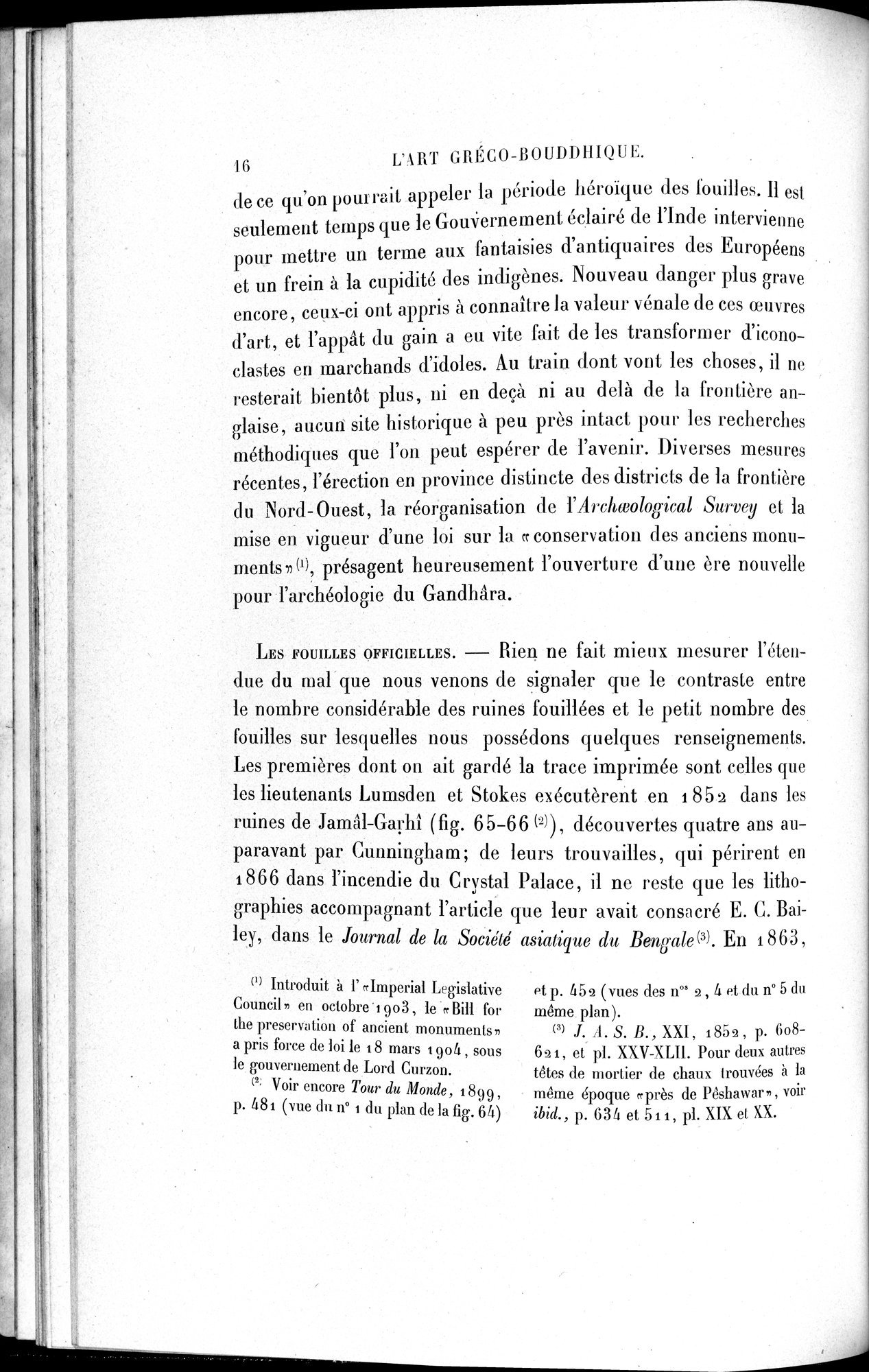 L'art Greco-Bouddhique du Gandhâra : vol.1 / Page 42 (Grayscale High Resolution Image)