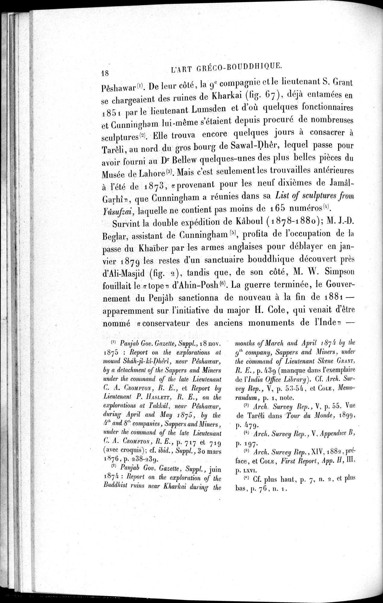 L'art Greco-Bouddhique du Gandhâra : vol.1 / 44 ページ（白黒高解像度画像）