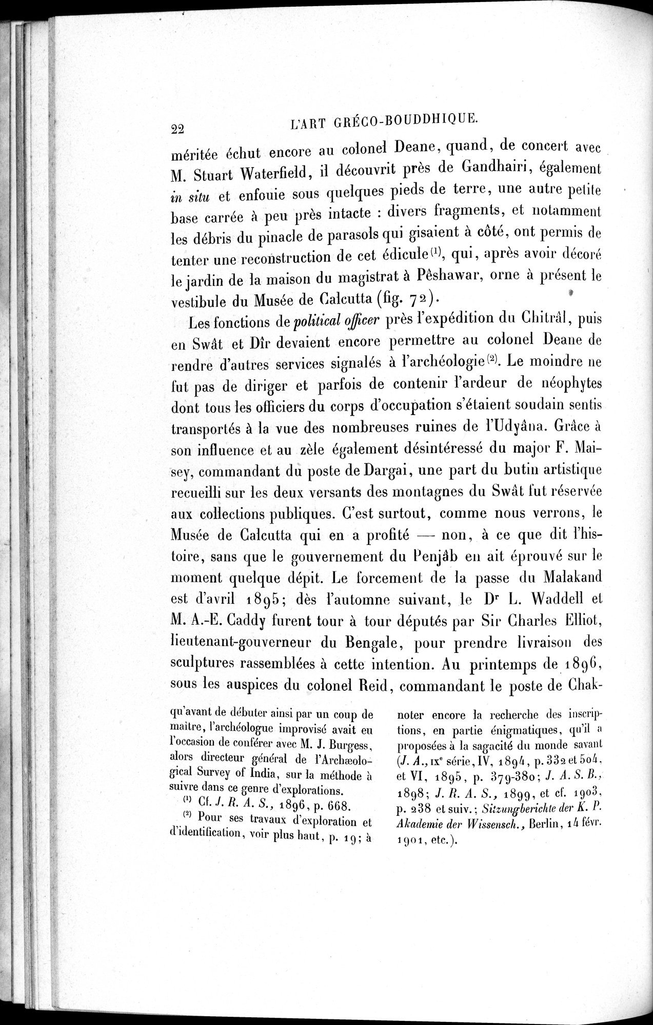 L'art Greco-Bouddhique du Gandhâra : vol.1 / 48 ページ（白黒高解像度画像）