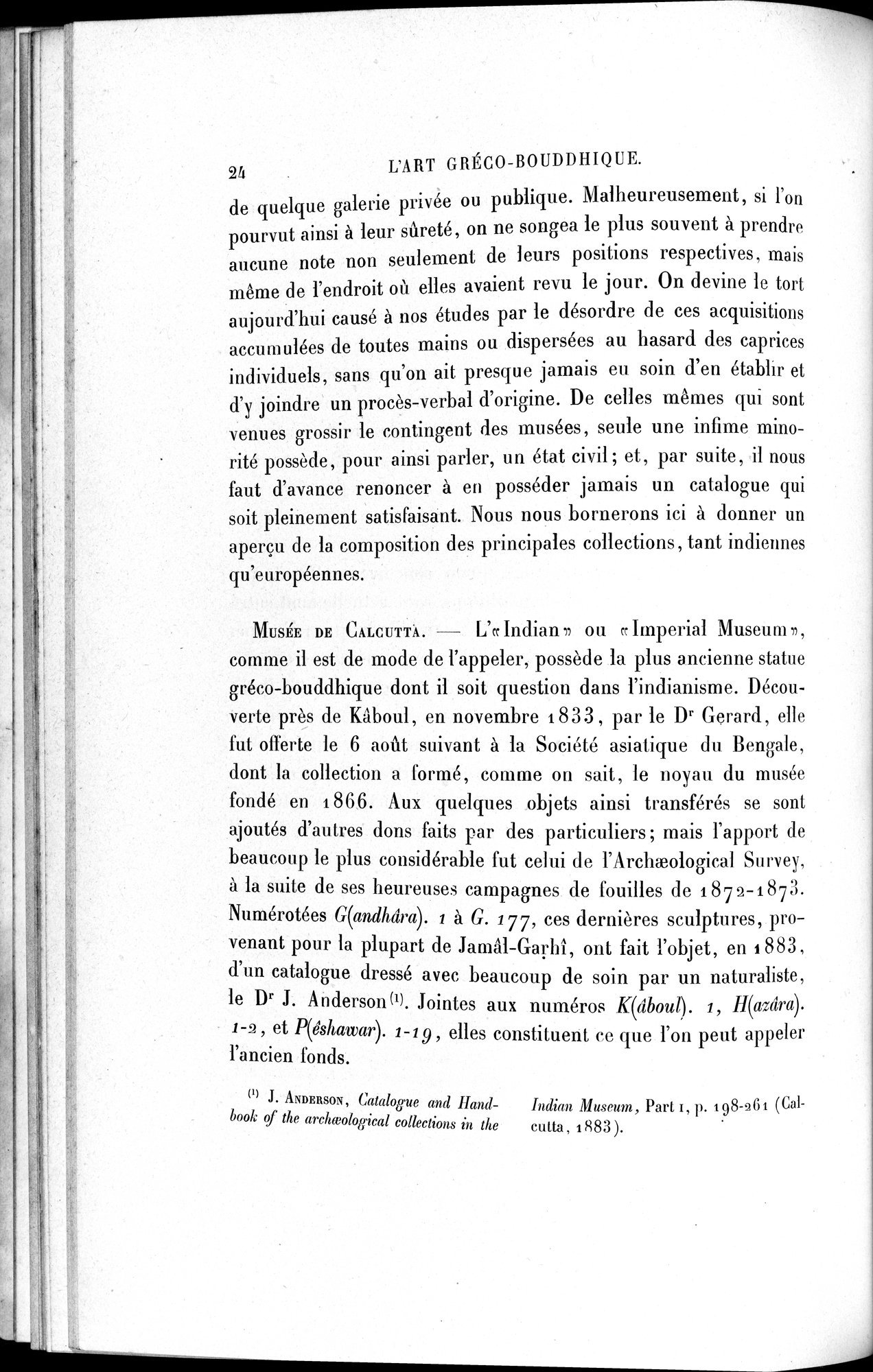 L'art Greco-Bouddhique du Gandhâra : vol.1 / 50 ページ（白黒高解像度画像）