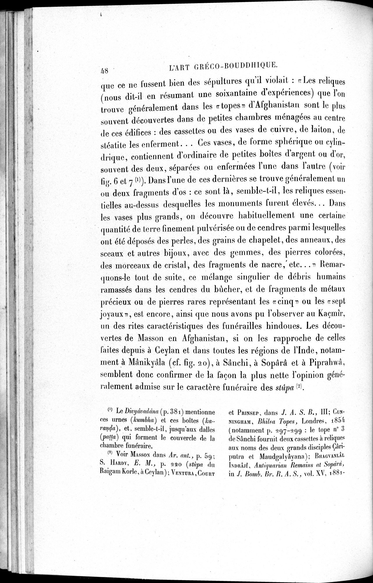 L'art Greco-Bouddhique du Gandhâra : vol.1 / Page 74 (Grayscale High Resolution Image)