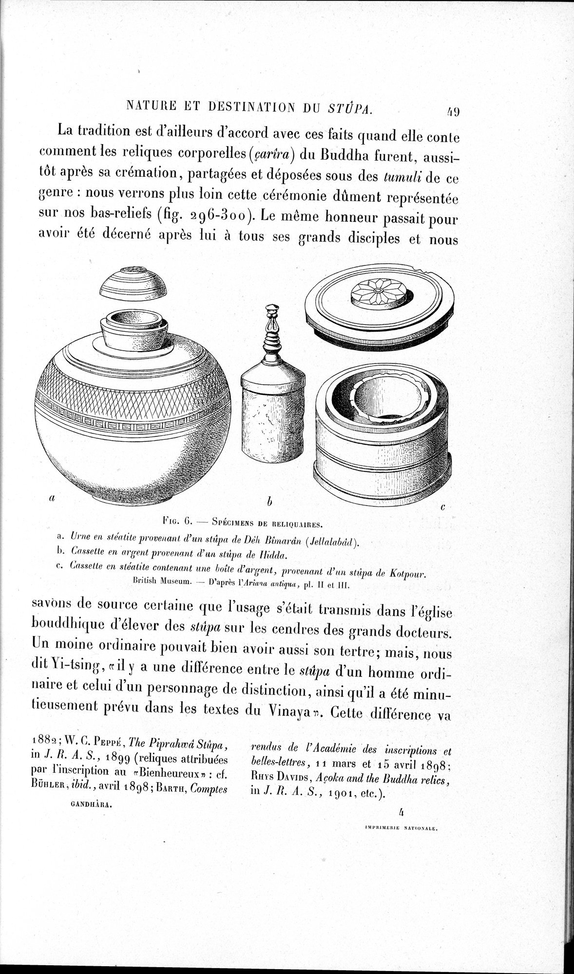 L'art Greco-Bouddhique du Gandhâra : vol.1 / 75 ページ（白黒高解像度画像）