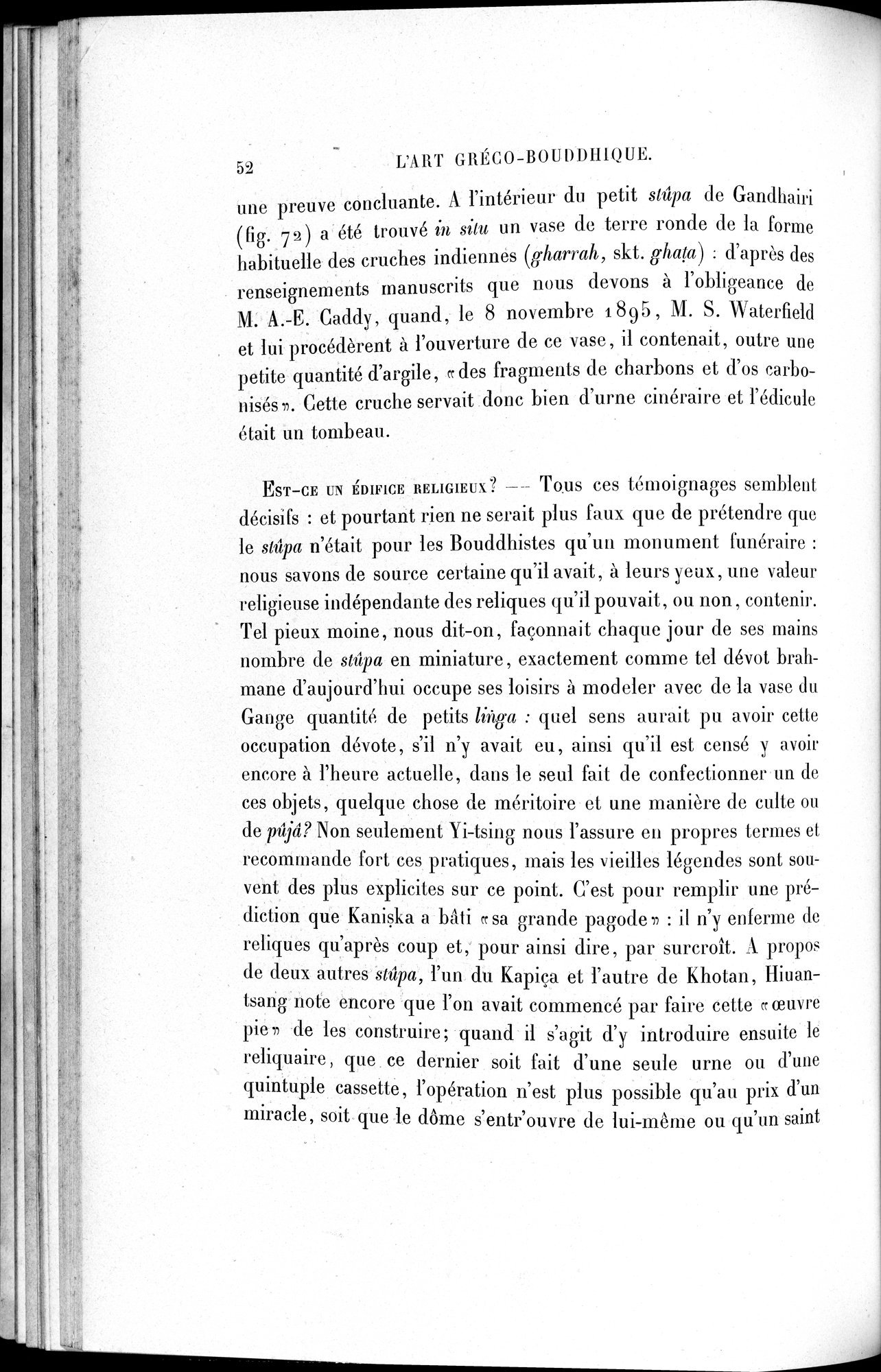 L'art Greco-Bouddhique du Gandhâra : vol.1 / Page 78 (Grayscale High Resolution Image)
