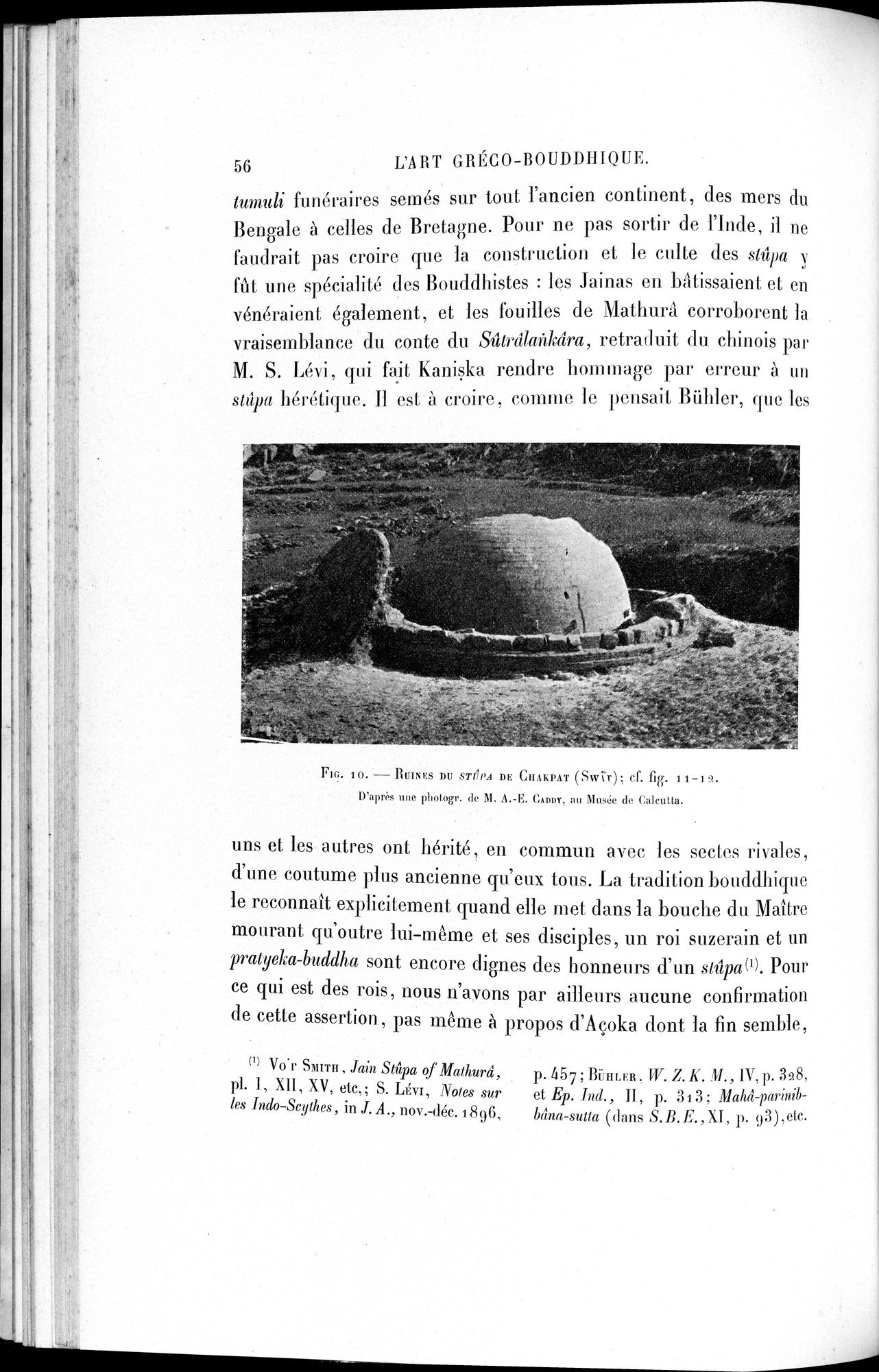 L'art Greco-Bouddhique du Gandhâra : vol.1 / Page 82 (Grayscale High Resolution Image)