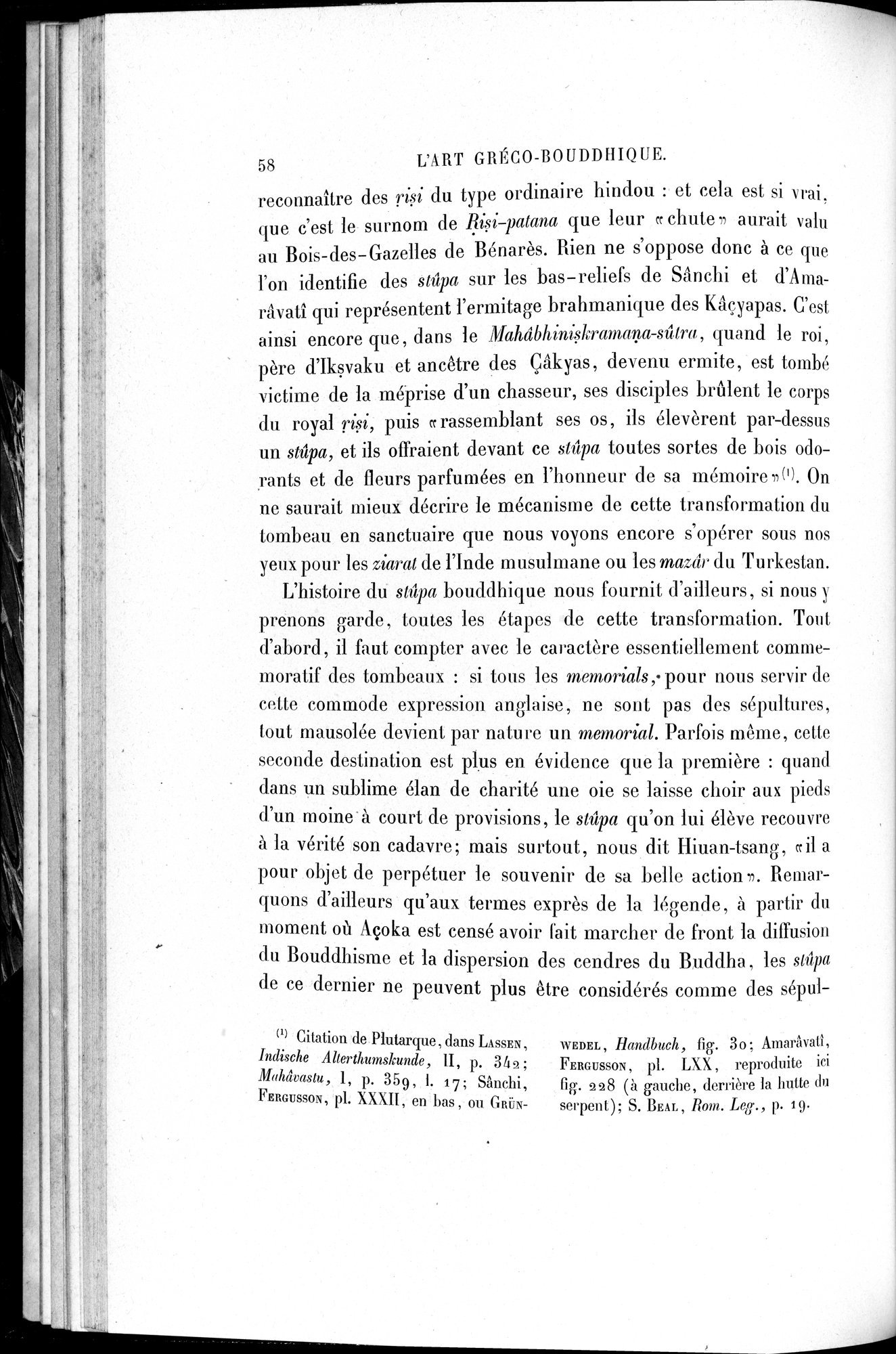 L'art Greco-Bouddhique du Gandhâra : vol.1 / 84 ページ（白黒高解像度画像）