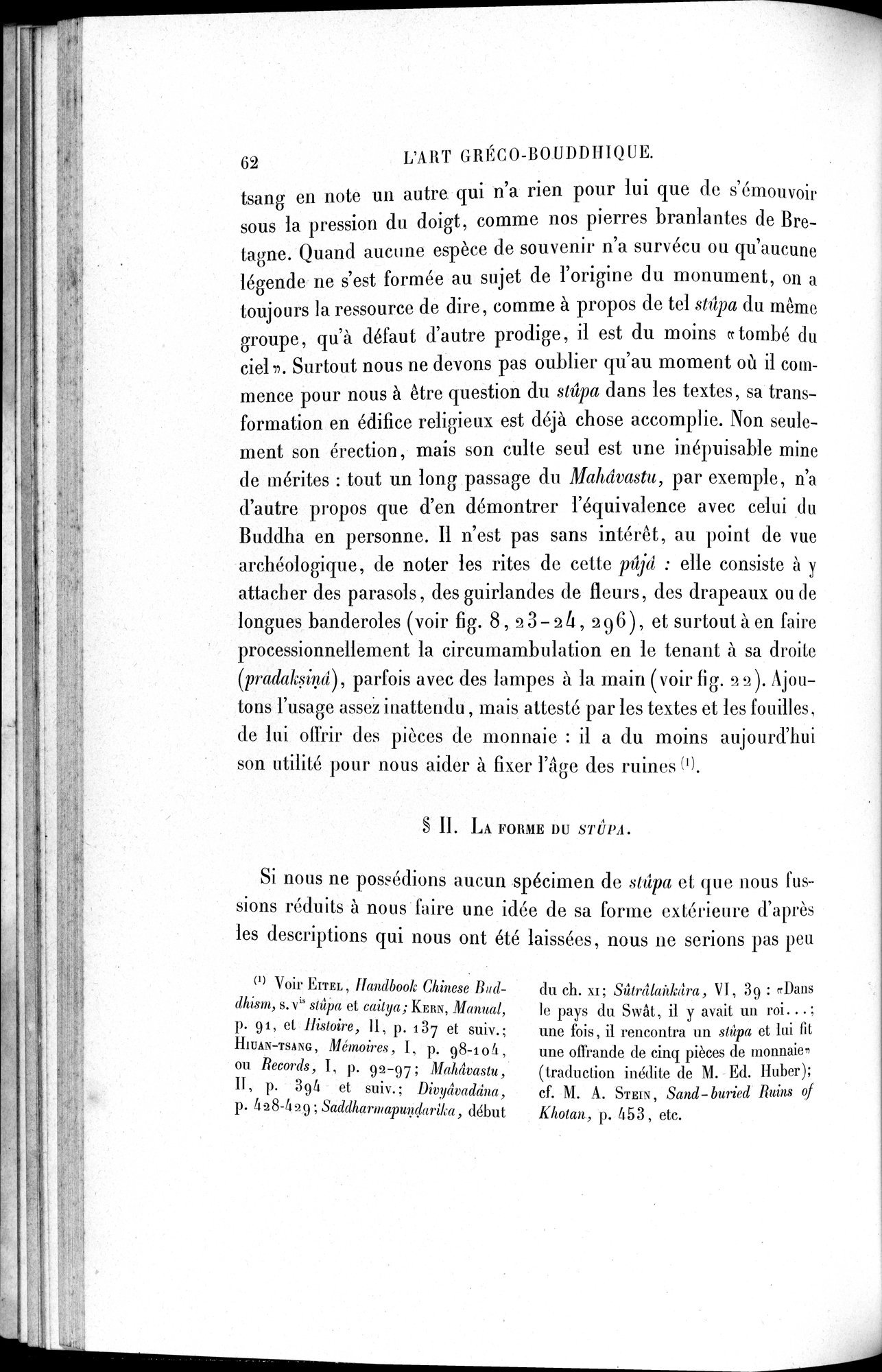 L'art Greco-Bouddhique du Gandhâra : vol.1 / 88 ページ（白黒高解像度画像）