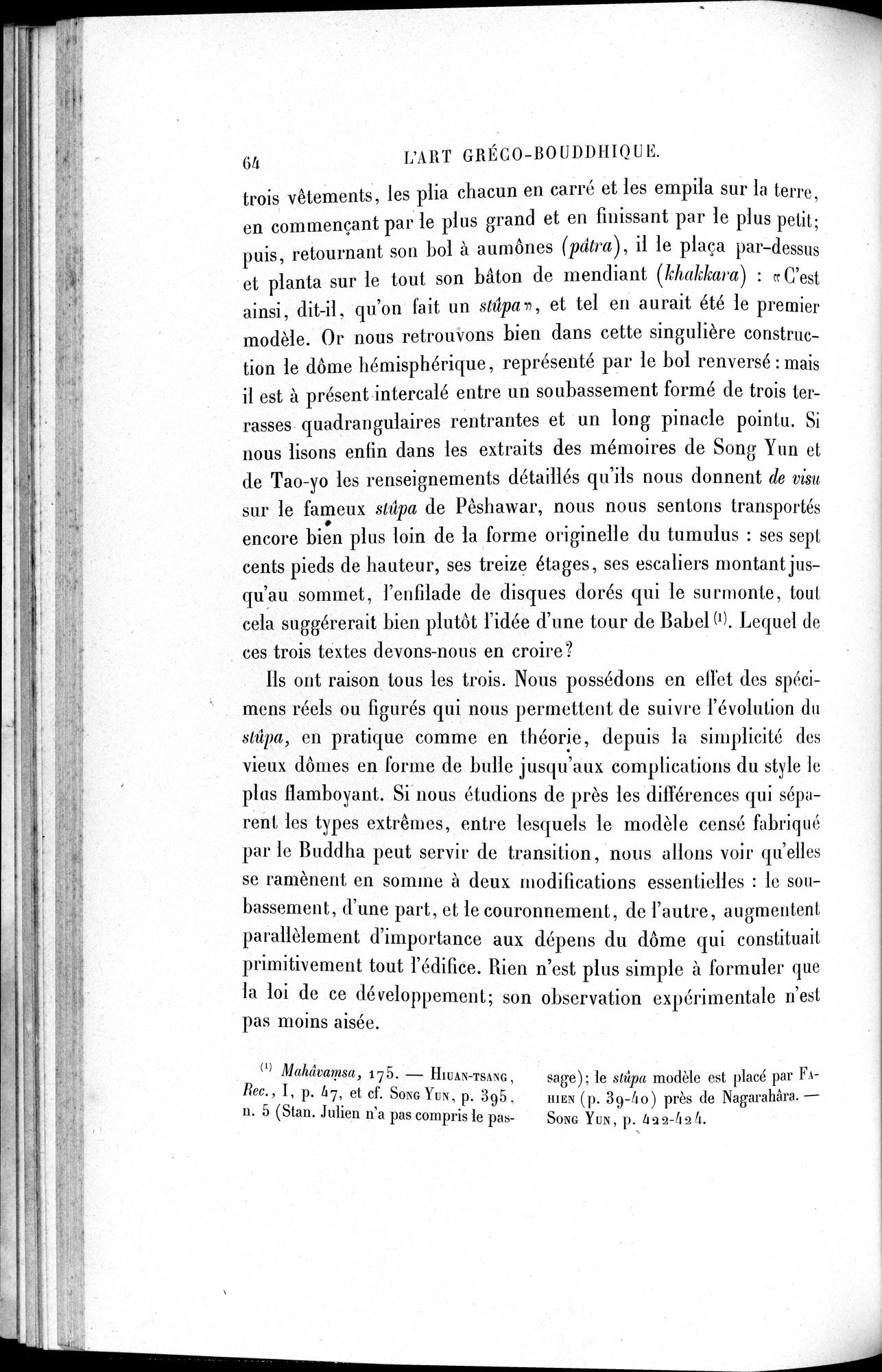 L'art Greco-Bouddhique du Gandhâra : vol.1 / 90 ページ（白黒高解像度画像）