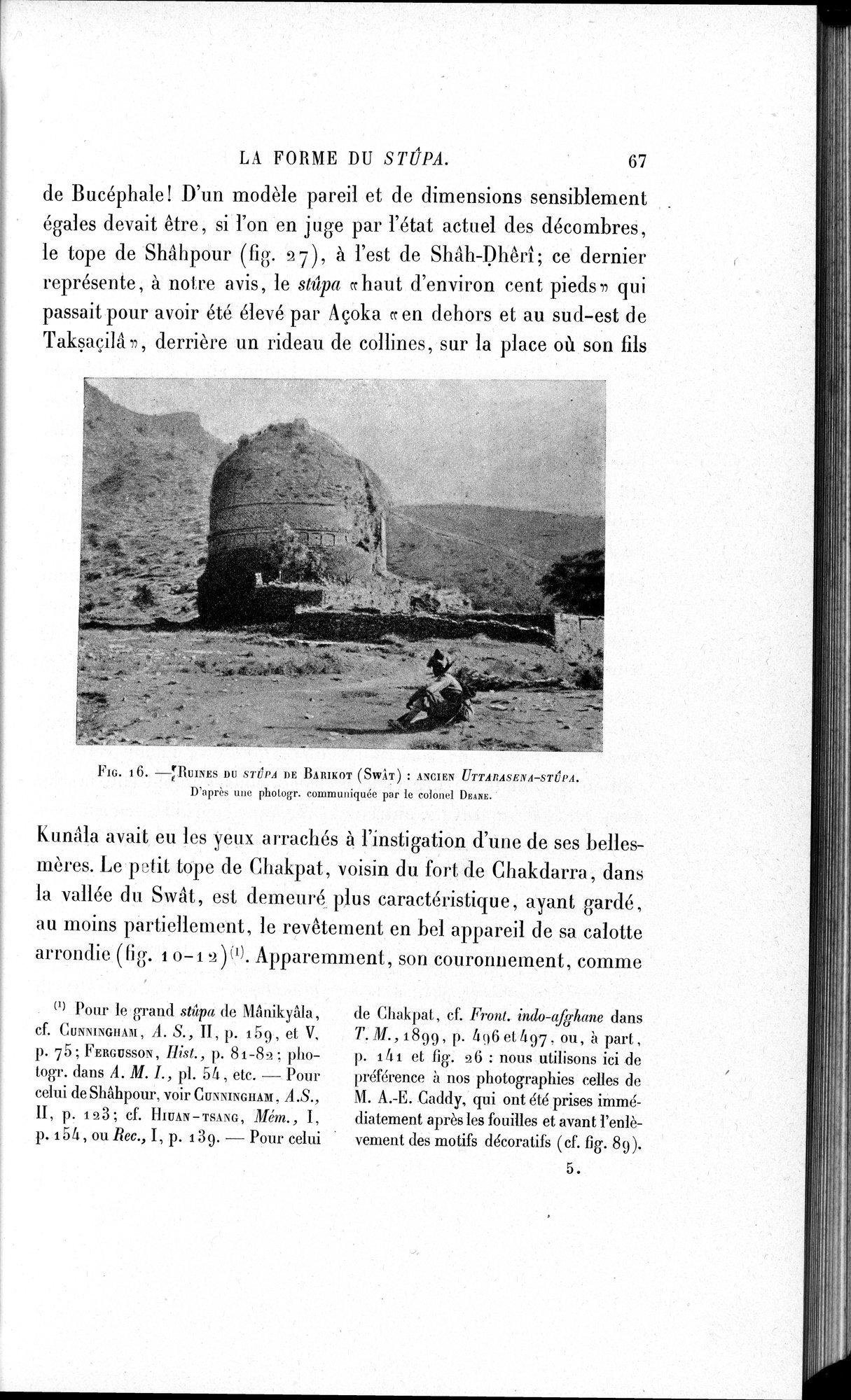 L'art Greco-Bouddhique du Gandhâra : vol.1 / 93 ページ（白黒高解像度画像）